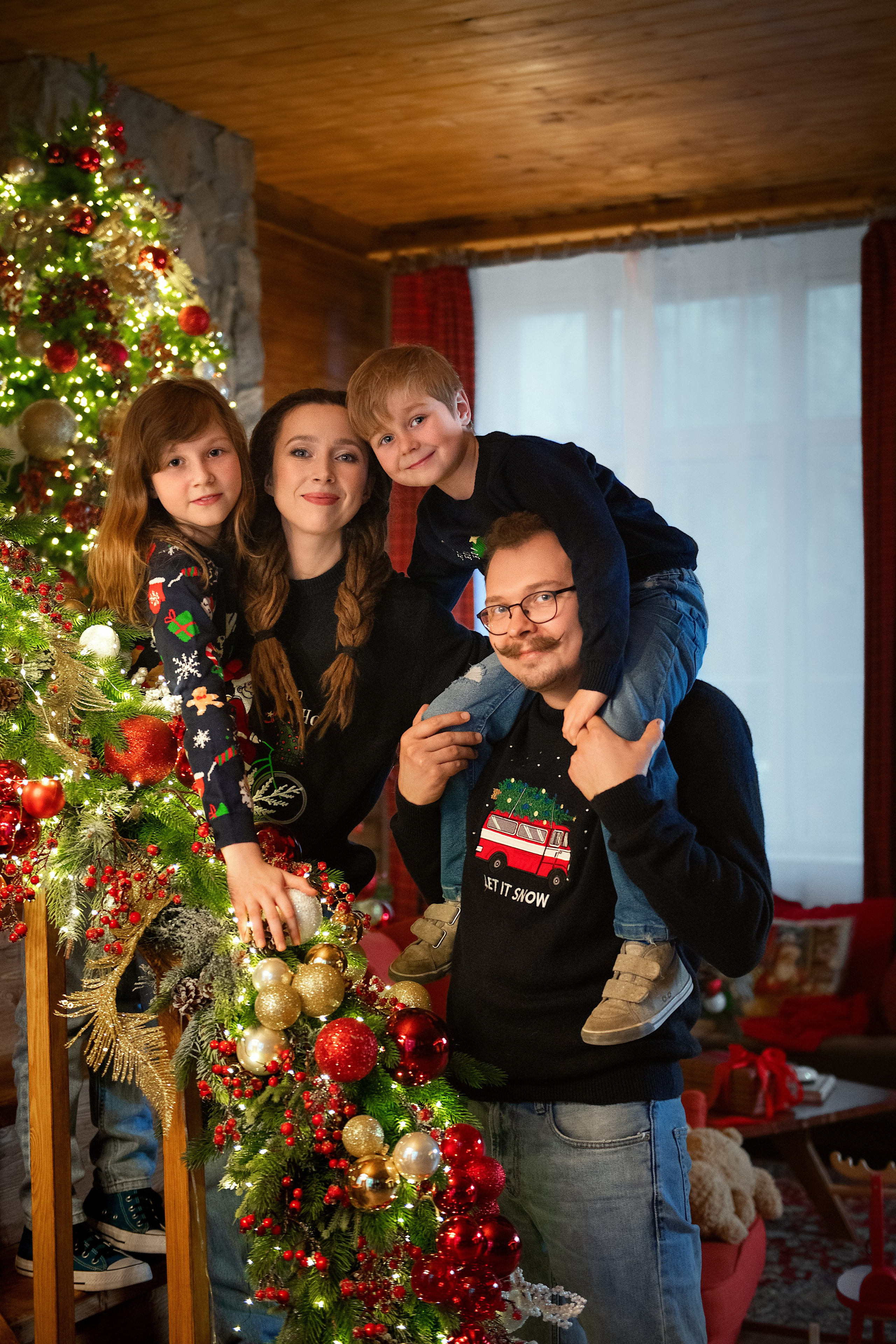 Семья Куксиных. Фотографии с душой. Фотограф Елена Паркер