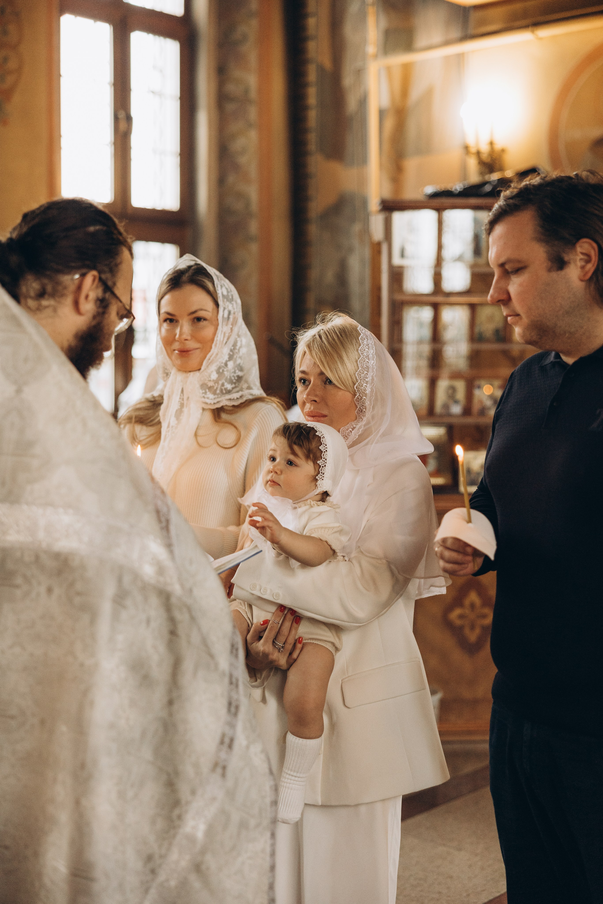 Крещение Дианы. Семейный фотограф в Москве Виктория Ястребинская