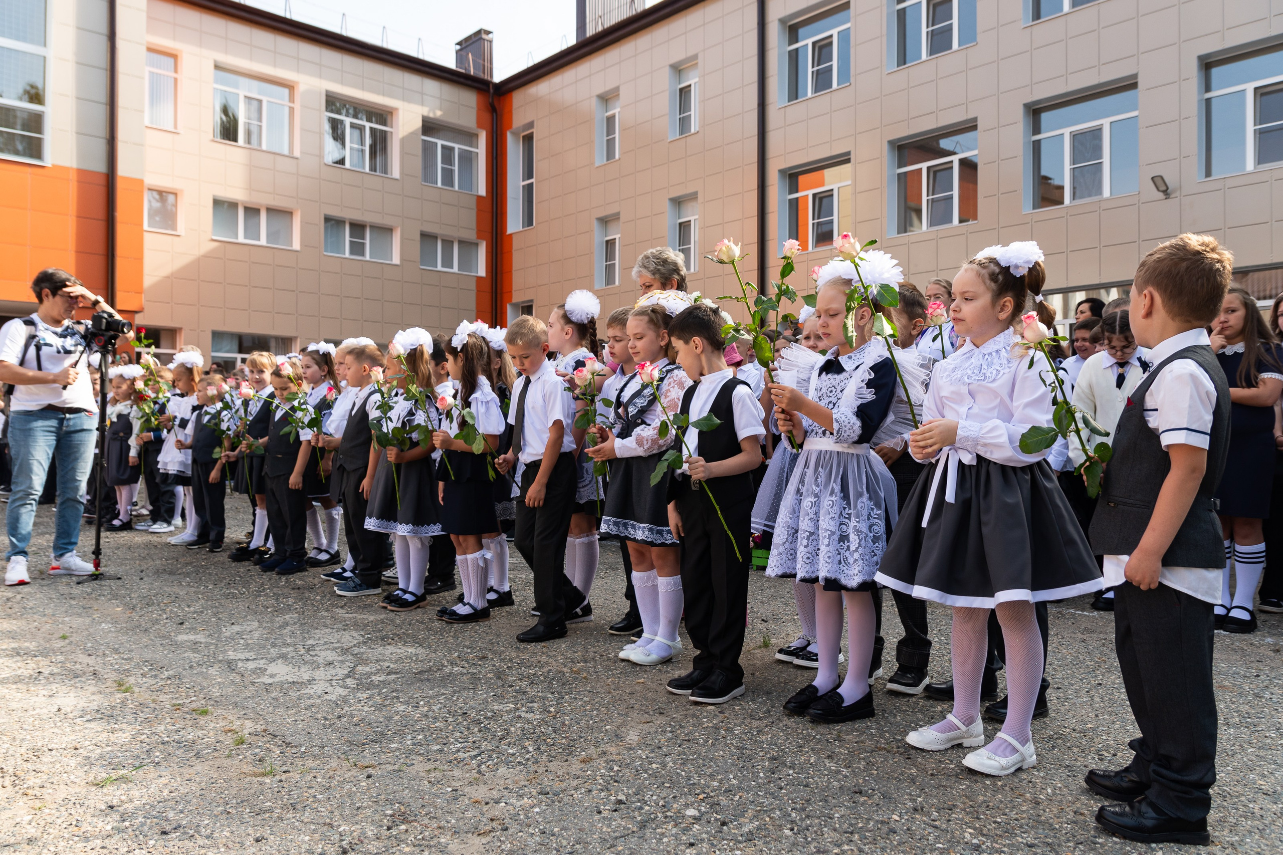 Школьная линейка. Репортажный фотограф в Ставрополе