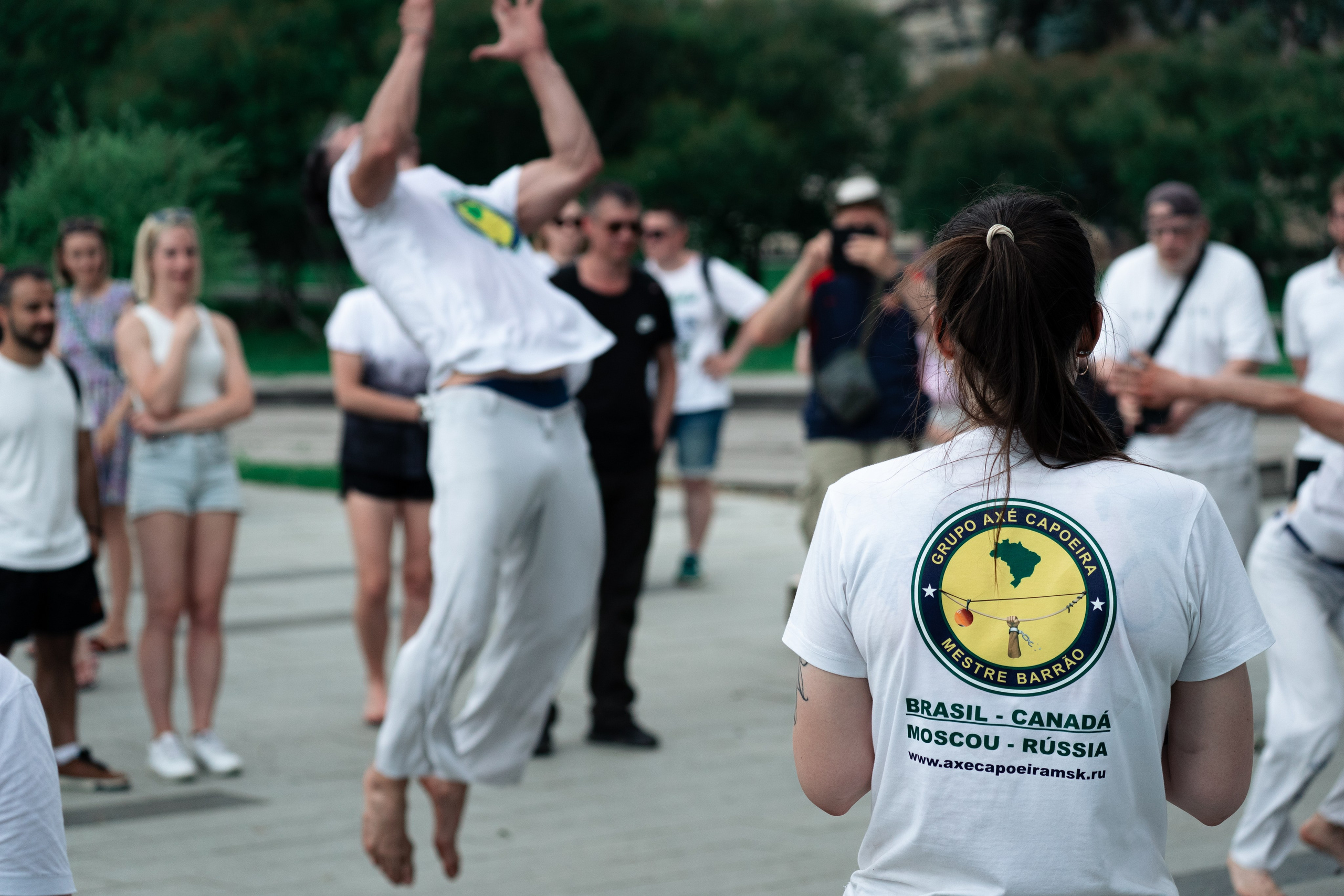 Открытый класс AXE Capoeira на фестивале неолимписких видов спорта на ВДНХ 2025 г:. Фотограф в Москве Ткаченко Владимир