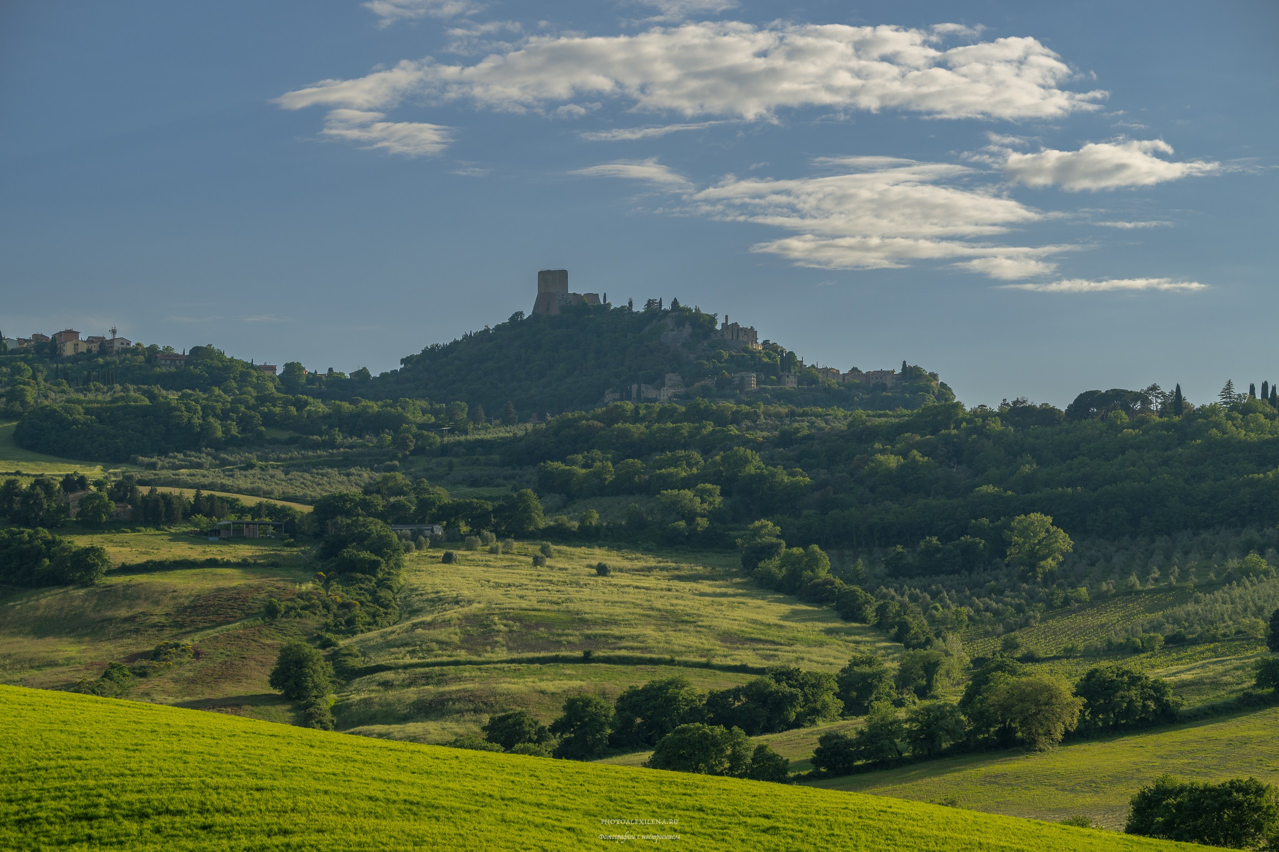 Долина Валь д’Орча-сердце Тосканы. Авторские стильные фотокартины