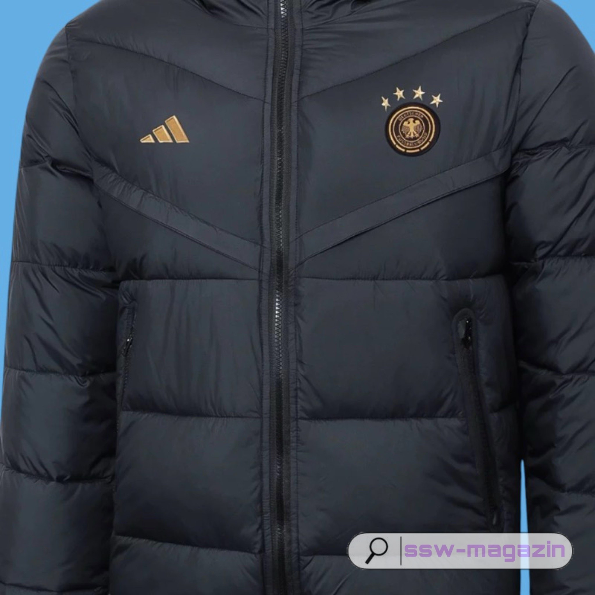 Пуховик сборной Германии 2024-2025. Футбольный магазин — ssw_magazin