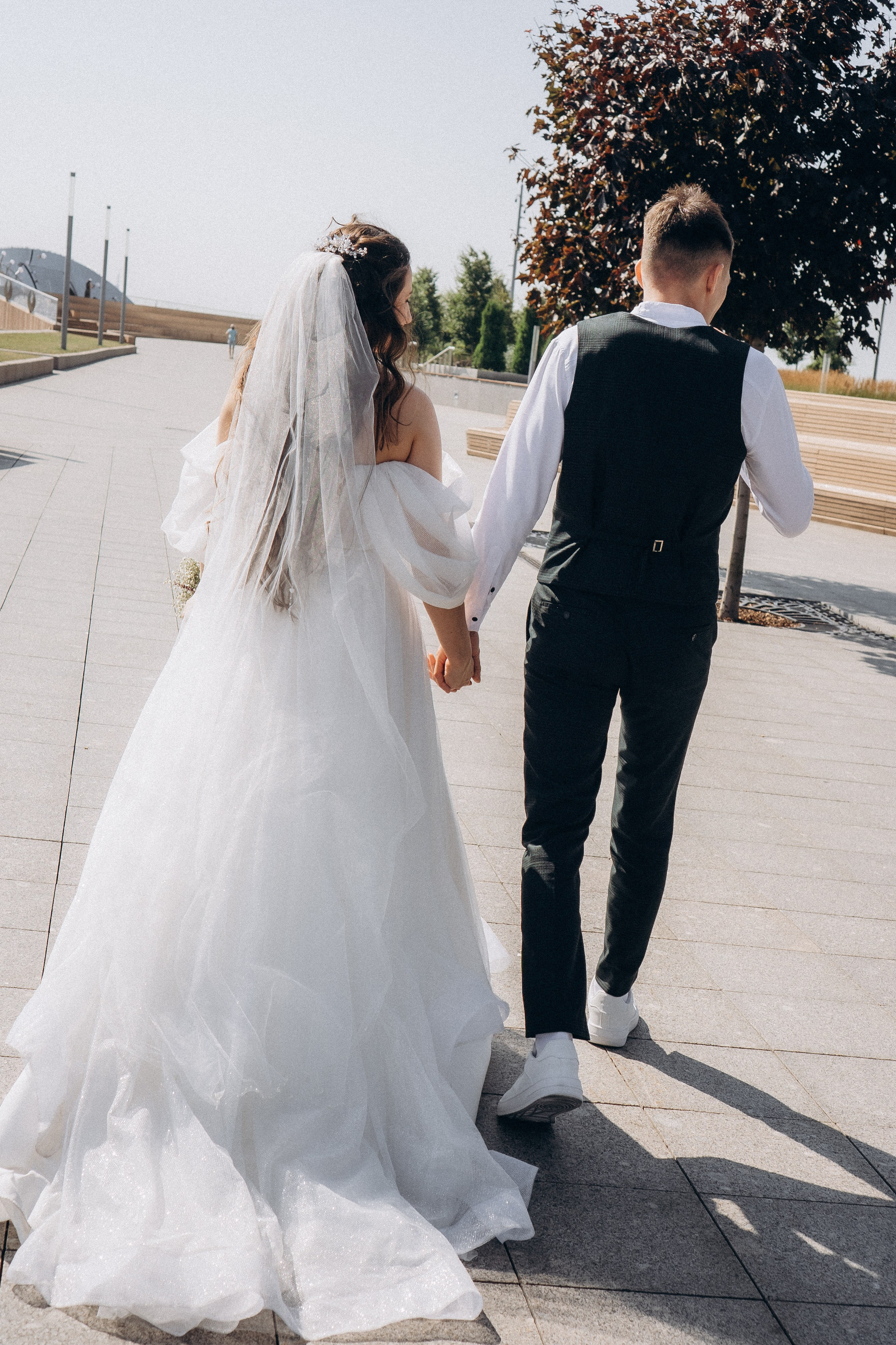 СВАДЕБНАЯ СЬЕМК В ПАРКЕ 300-ЛЕТИЯ. Профессиональный фотограф, Санкт-Петербург — Виктория Богомолова