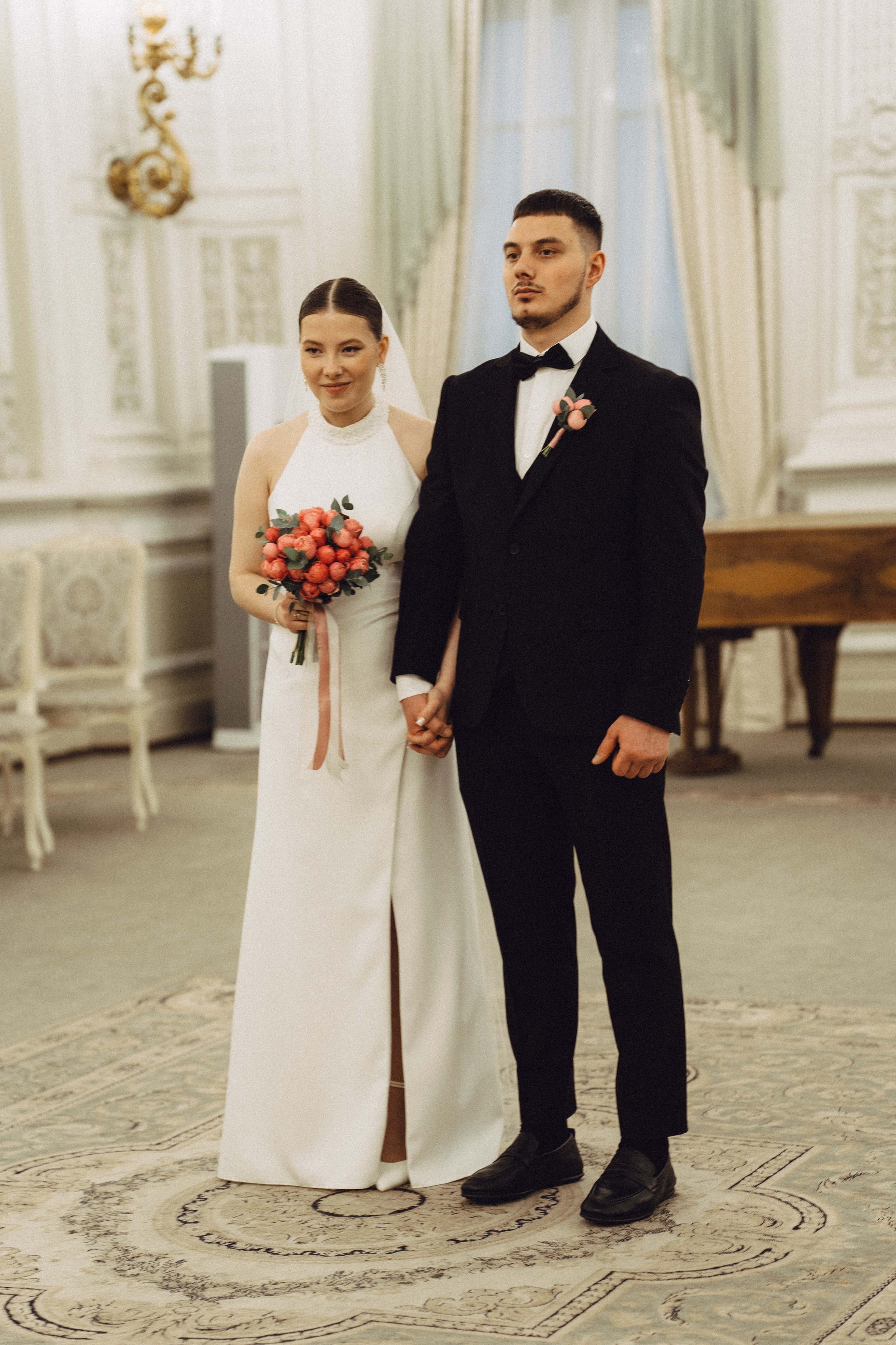 СВАДЕБНАЯ СЬЕМКА В ПЕВОМ ДВОРЦЕ БРАКОСОЧЕТАНИЯ. Профессиональный фотограф, Санкт-Петербург — Виктория Богомолова