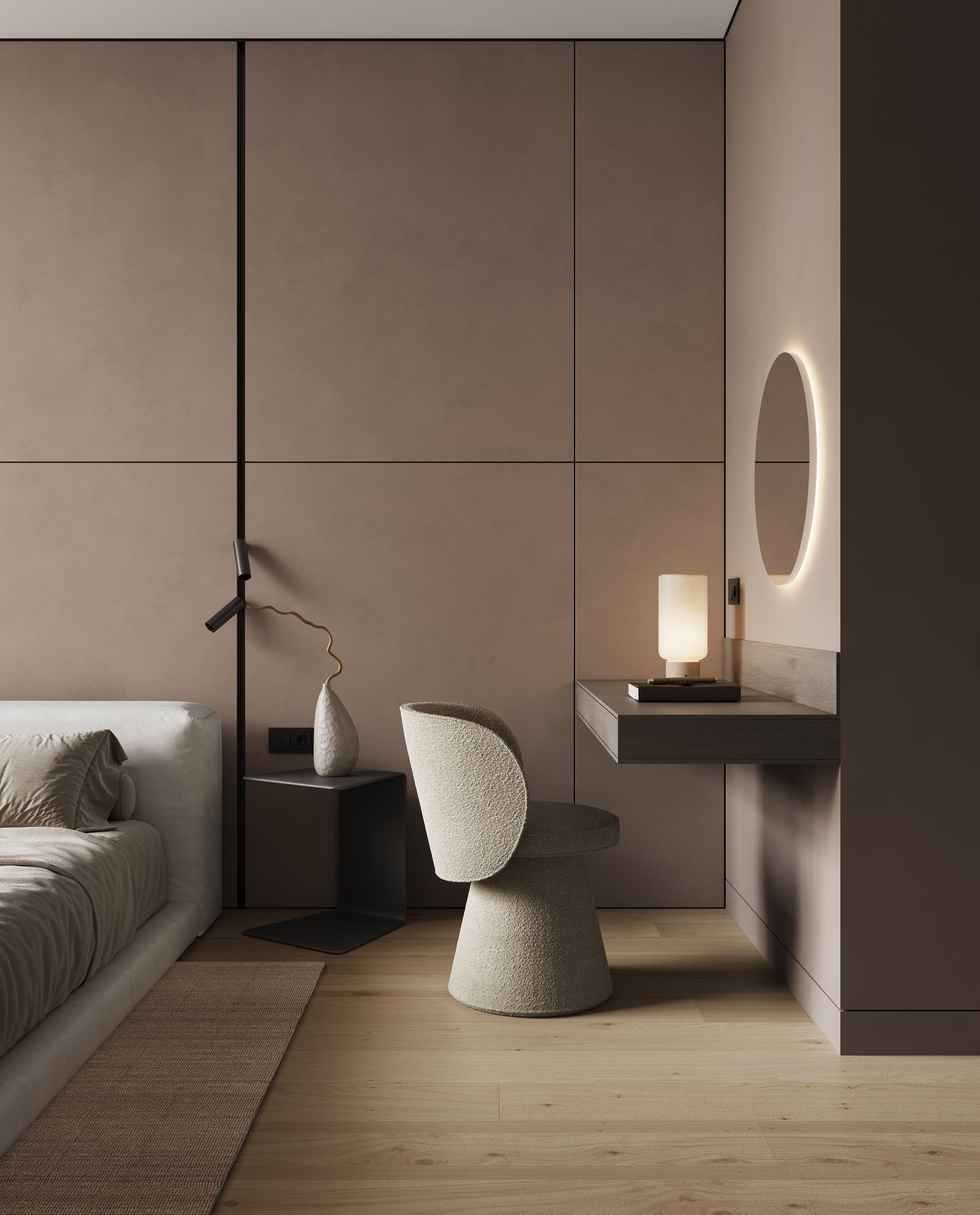 Republic Master-bedroom| Balcon Studio. Середа Юлия | Визуализация