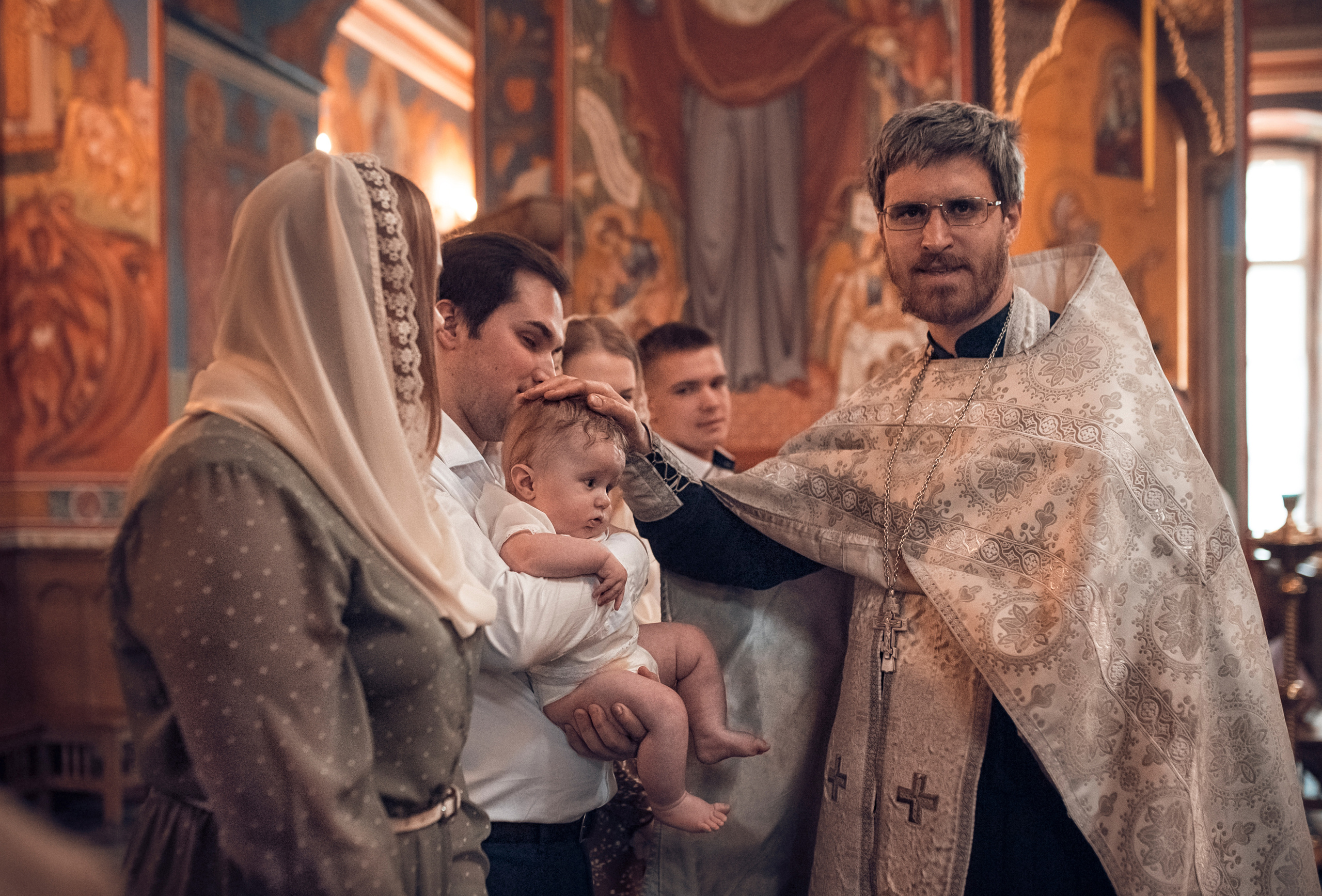 Таинство Крещения Егора. Семейный фотограф Олеся Батурина Рязань