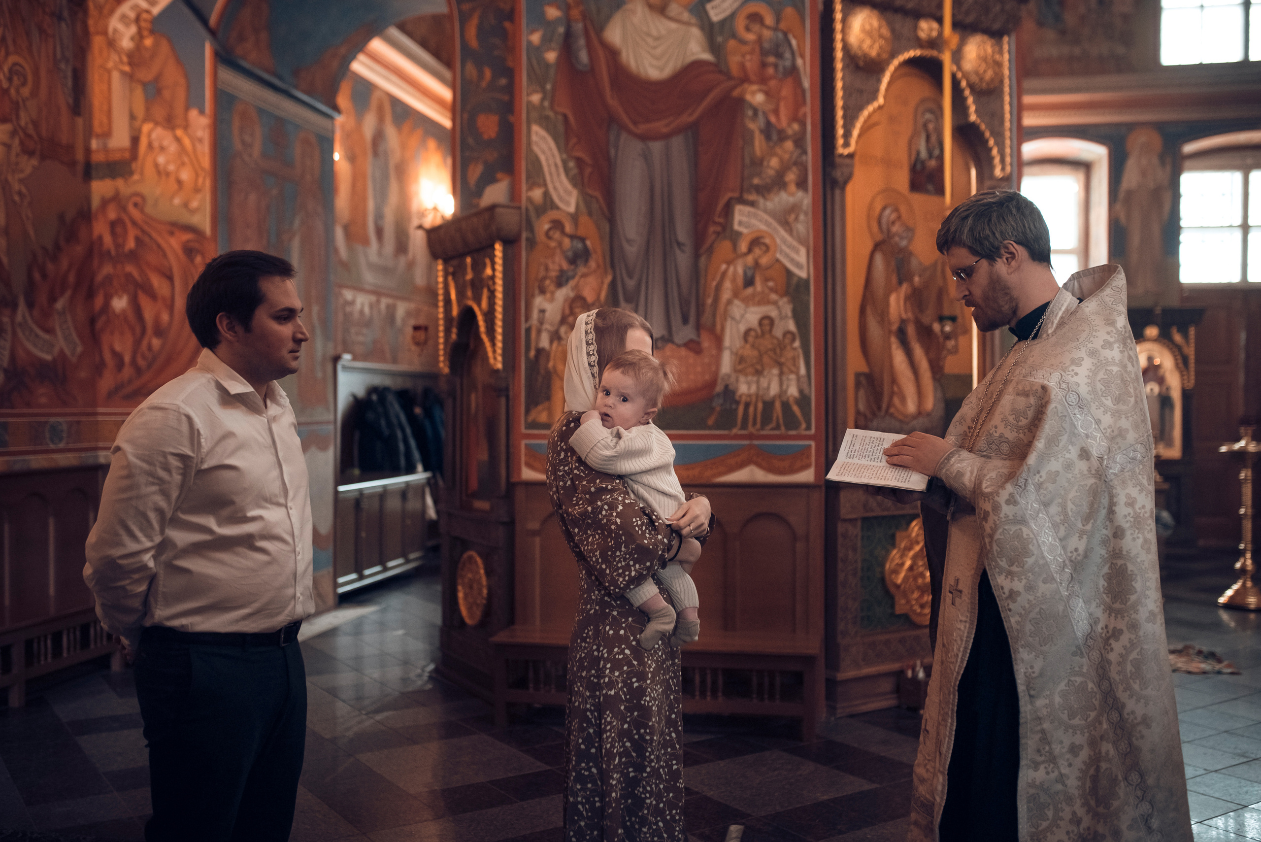 Таинство Крещения Егора. Семейный фотограф Олеся Батурина Рязань