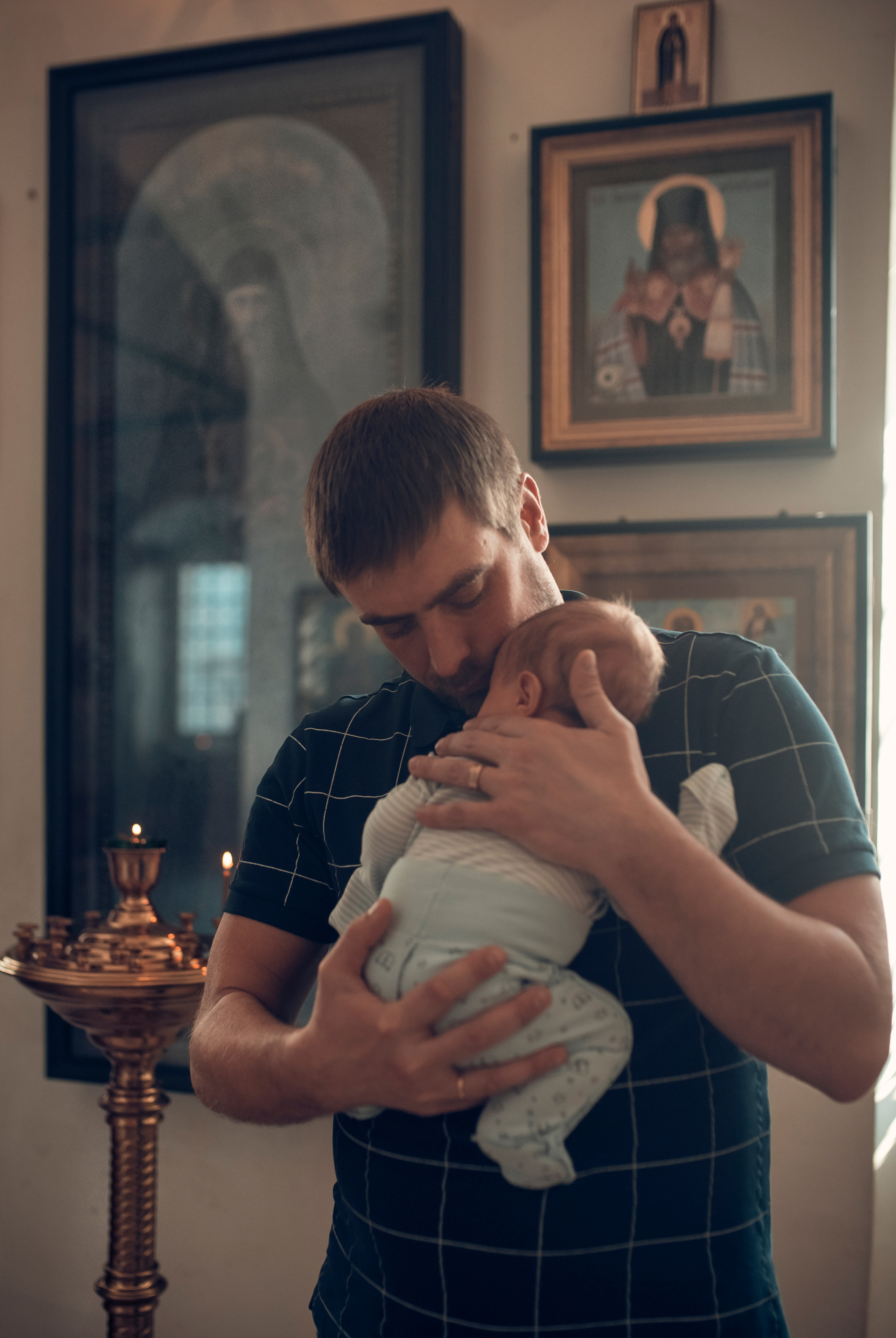 Таинство Крещения Храм Входа Господня в Иерусалим. Семейный фотограф Олеся Батурина Рязань