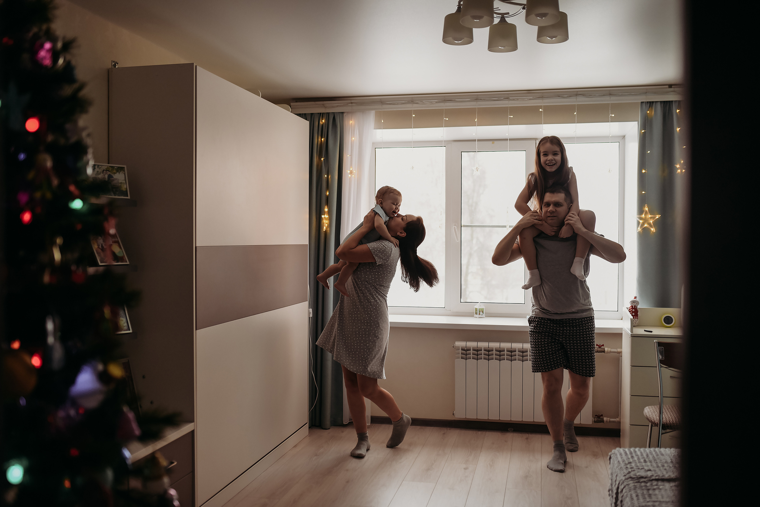 Рождественская история. Семейный фотограф Олеся Батурина Рязань