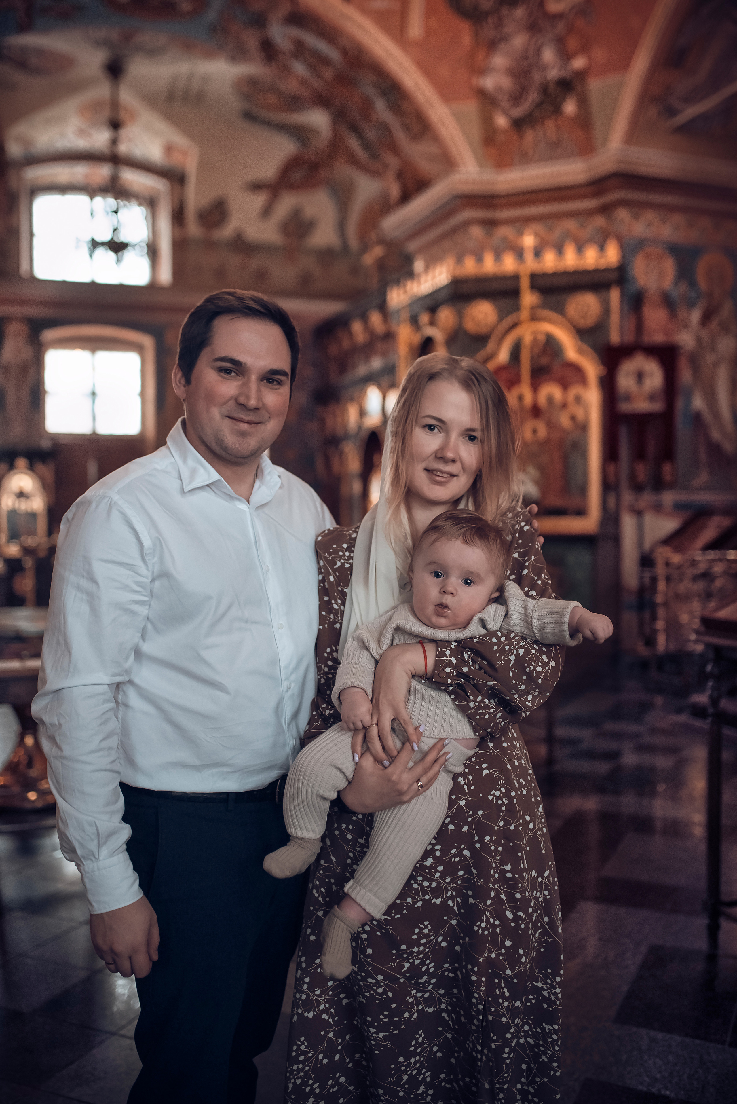 Таинство Крещения Егора. Семейный фотограф Олеся Батурина Рязань