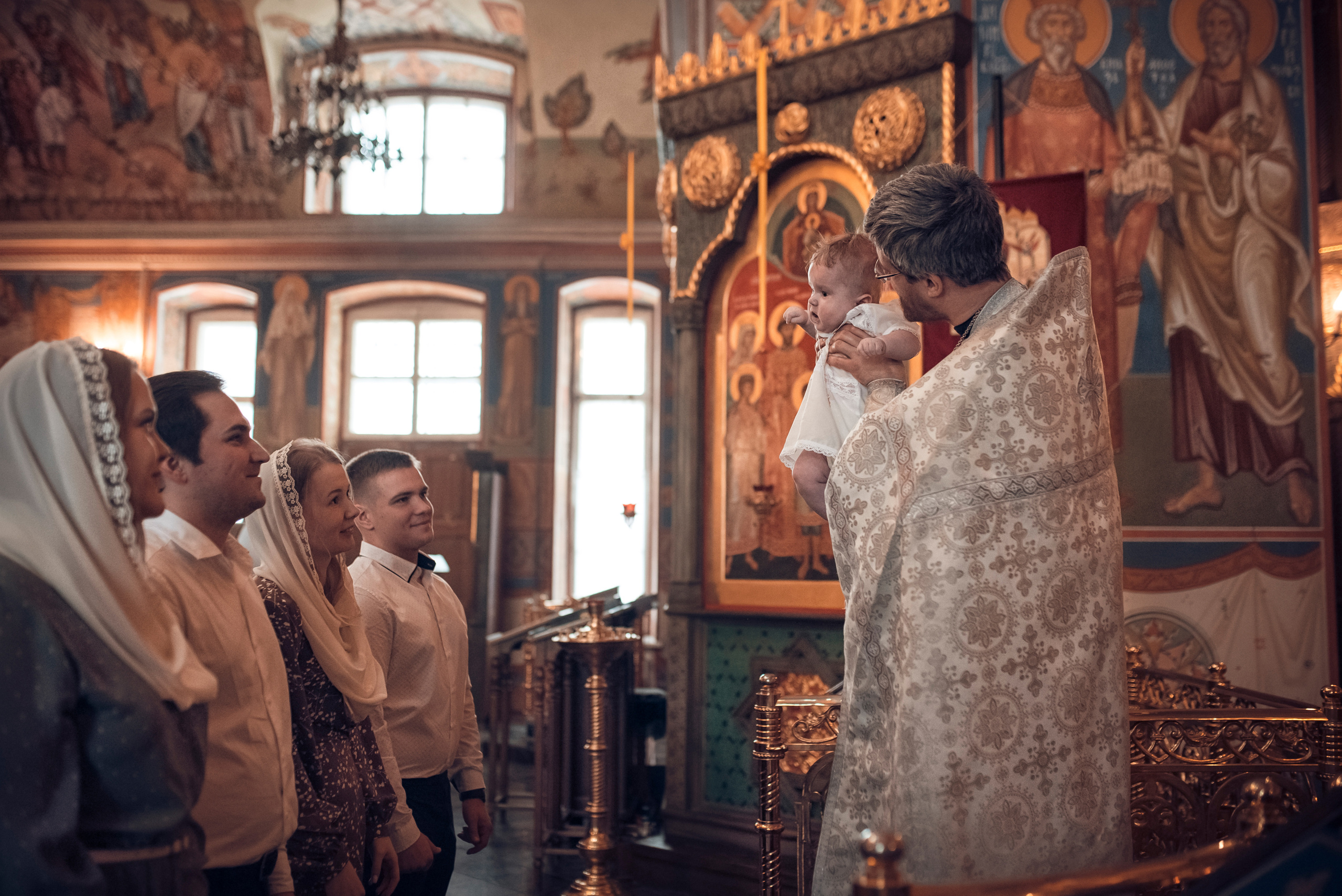 Таинство Крещения Егора. Семейный фотограф Олеся Батурина Рязань