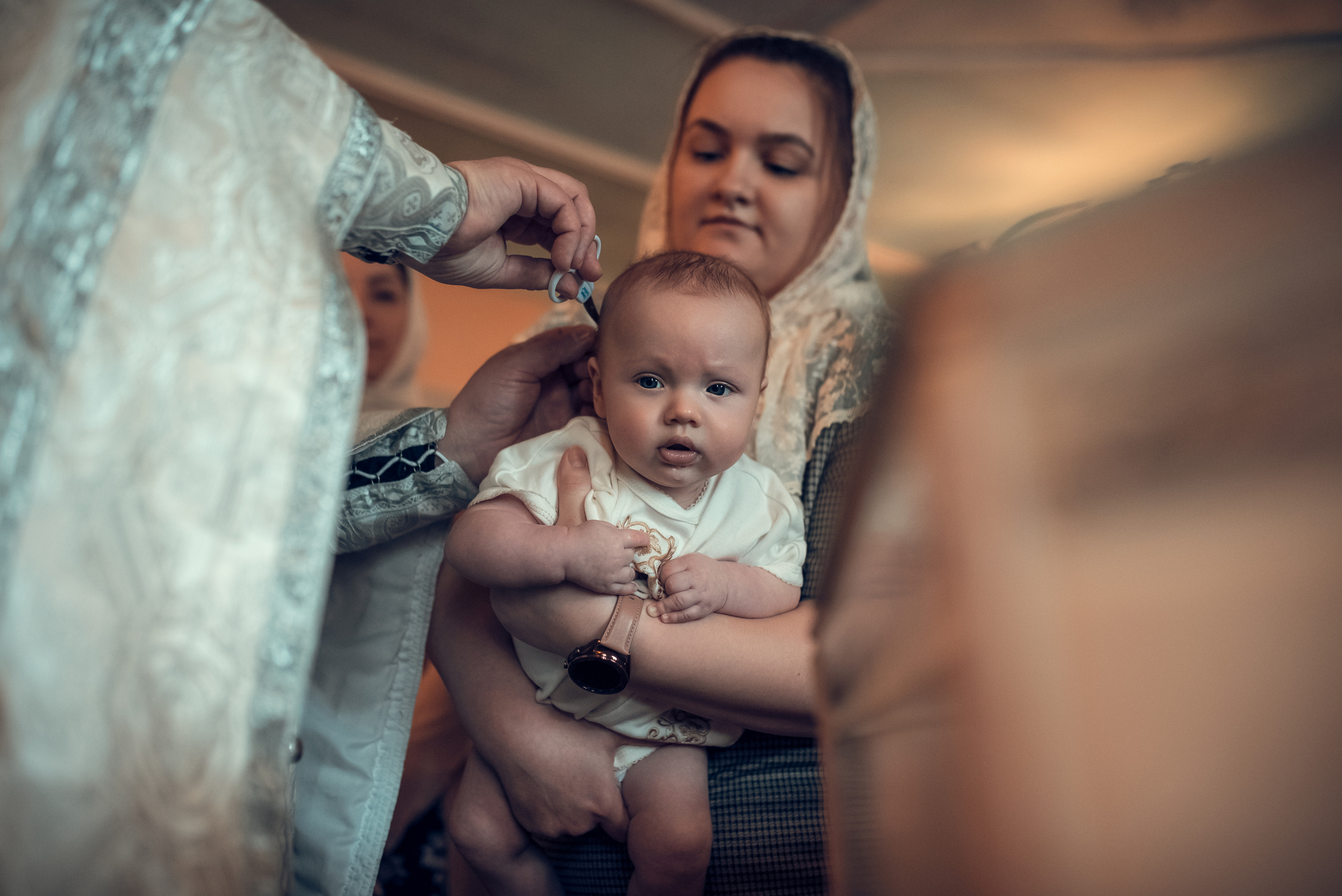 Таинство Крещения Церковь Иоакима и Анны при Борисоглебском соборе. Семейный фотограф Олеся Батурина Рязань