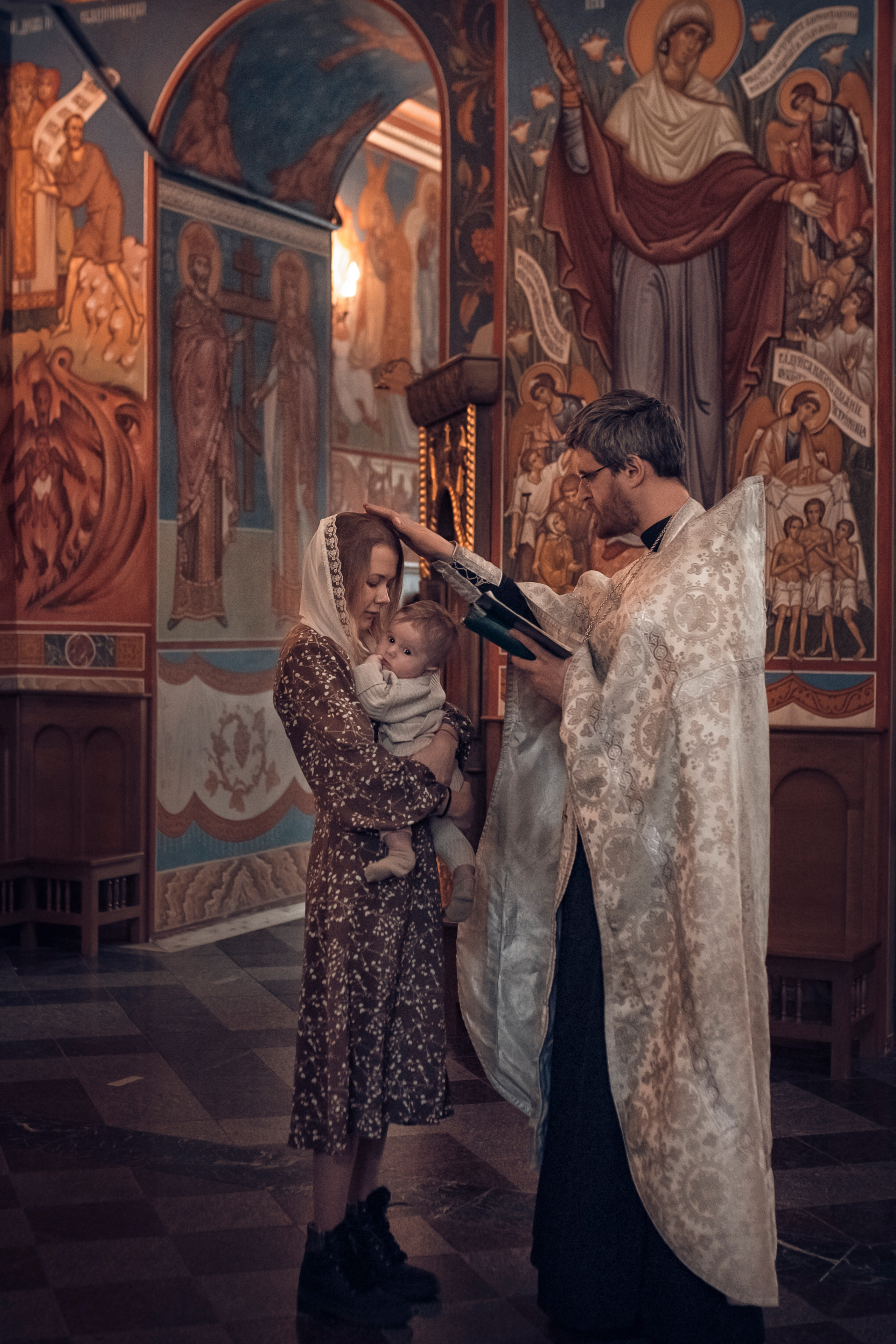 Таинство Крещения Егора. Семейный фотограф Олеся Батурина Рязань