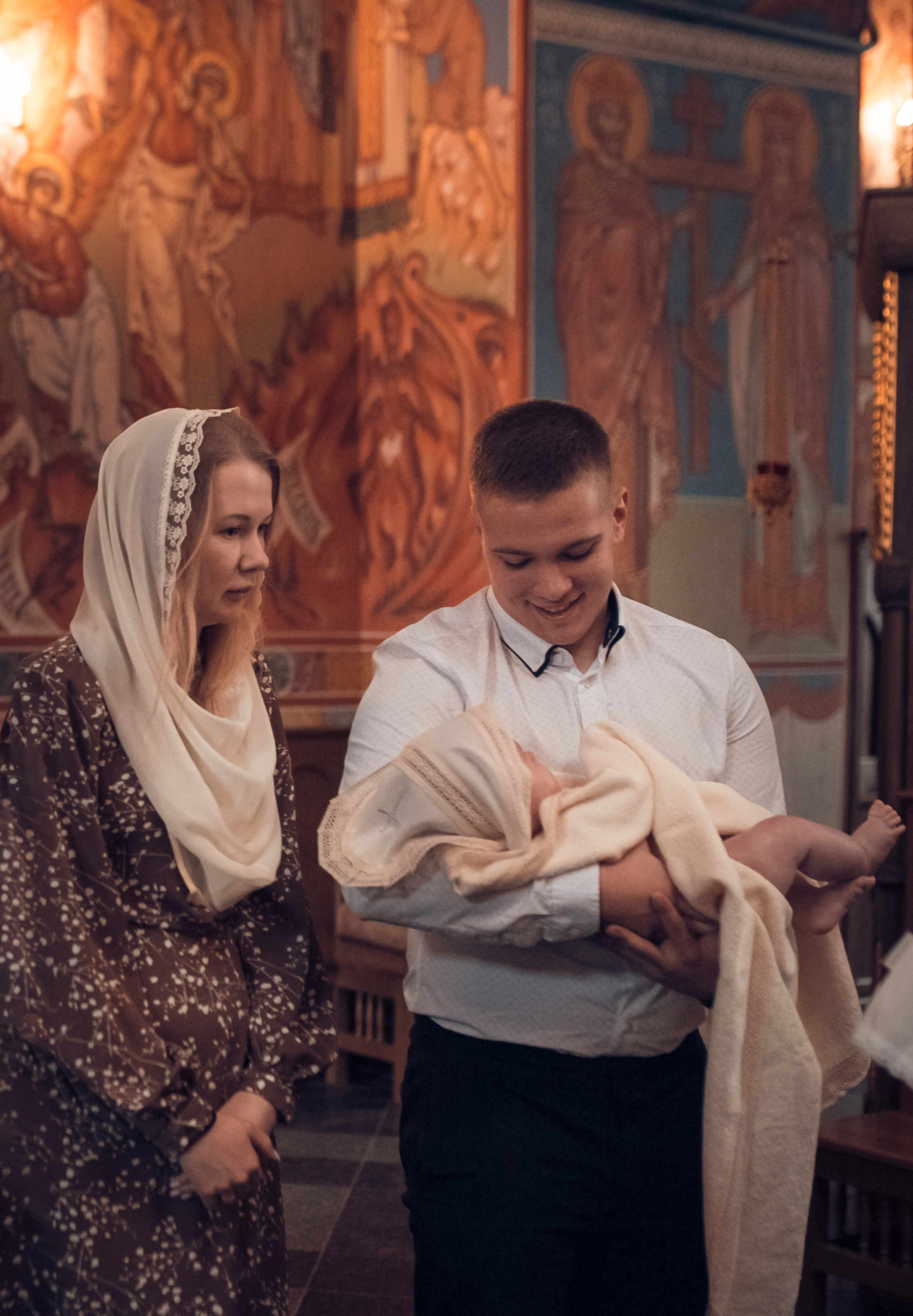 Таинство Крещения Егора. Семейный фотограф Олеся Батурина Рязань