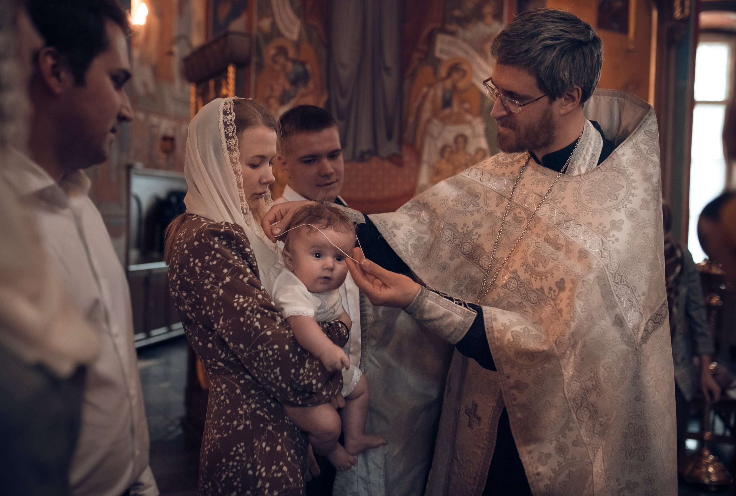 Таинство Крещения Егора. Семейный фотограф Олеся Батурина Рязань