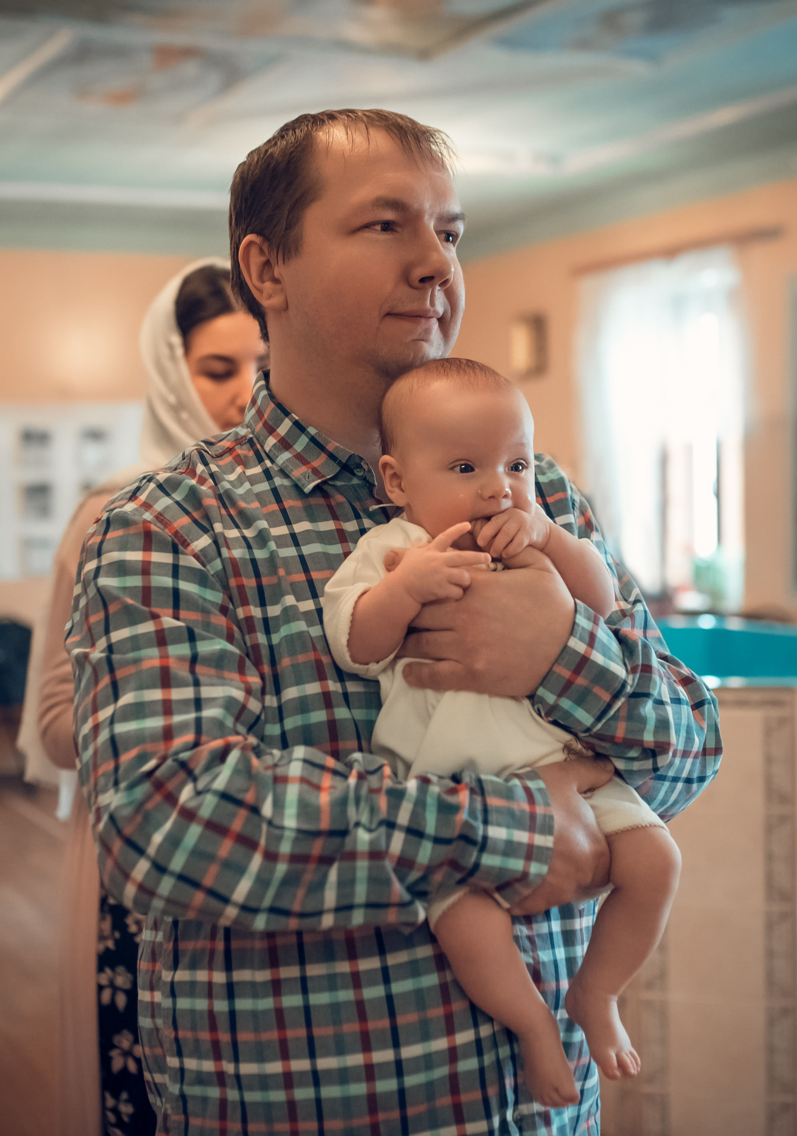 Таинство Крещения Церковь Иоакима и Анны при Борисоглебском соборе. Семейный фотограф Олеся Батурина Рязань