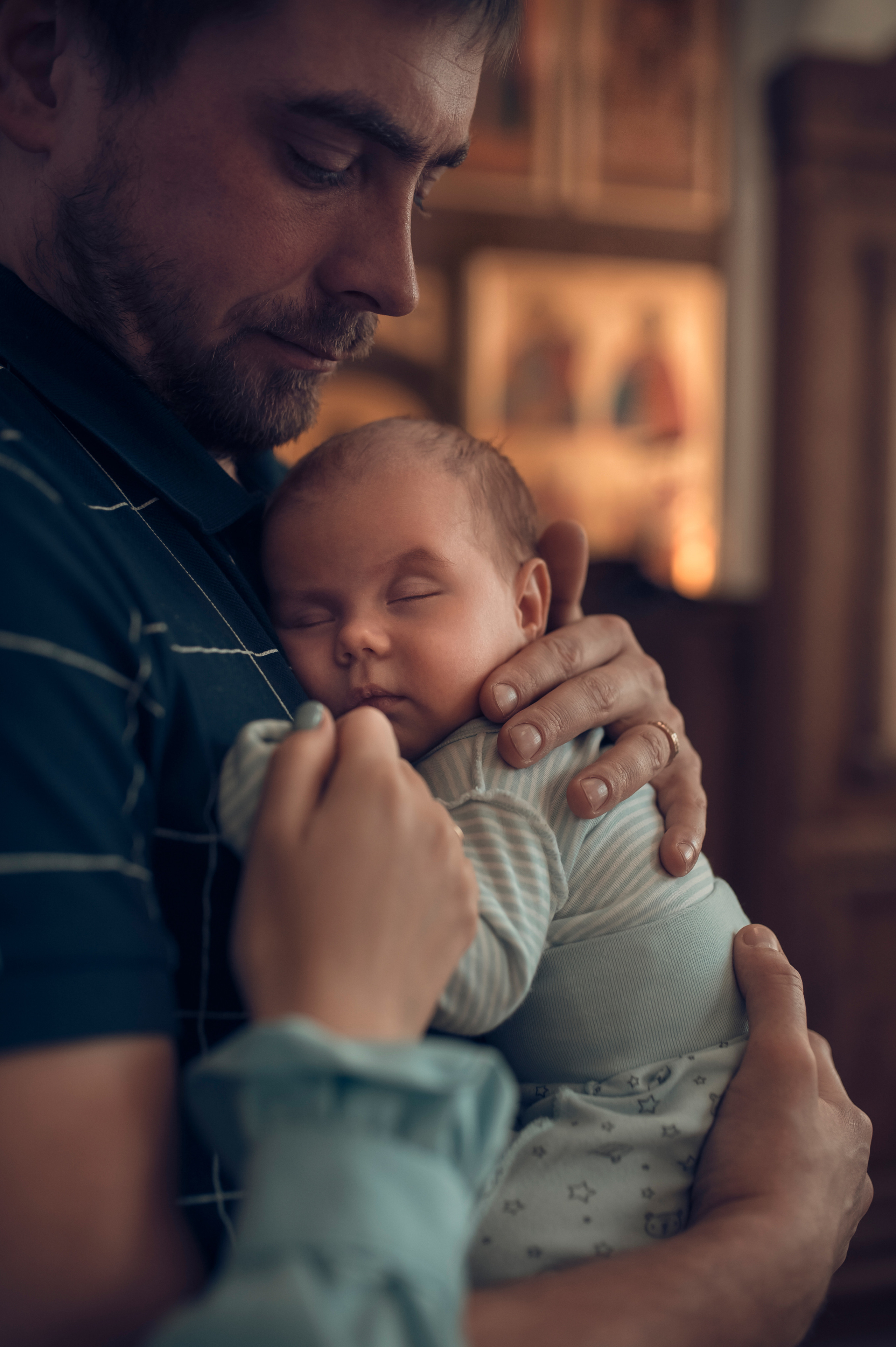 Таинство Крещения Храм Входа Господня в Иерусалим. Семейный фотограф Олеся Батурина Рязань