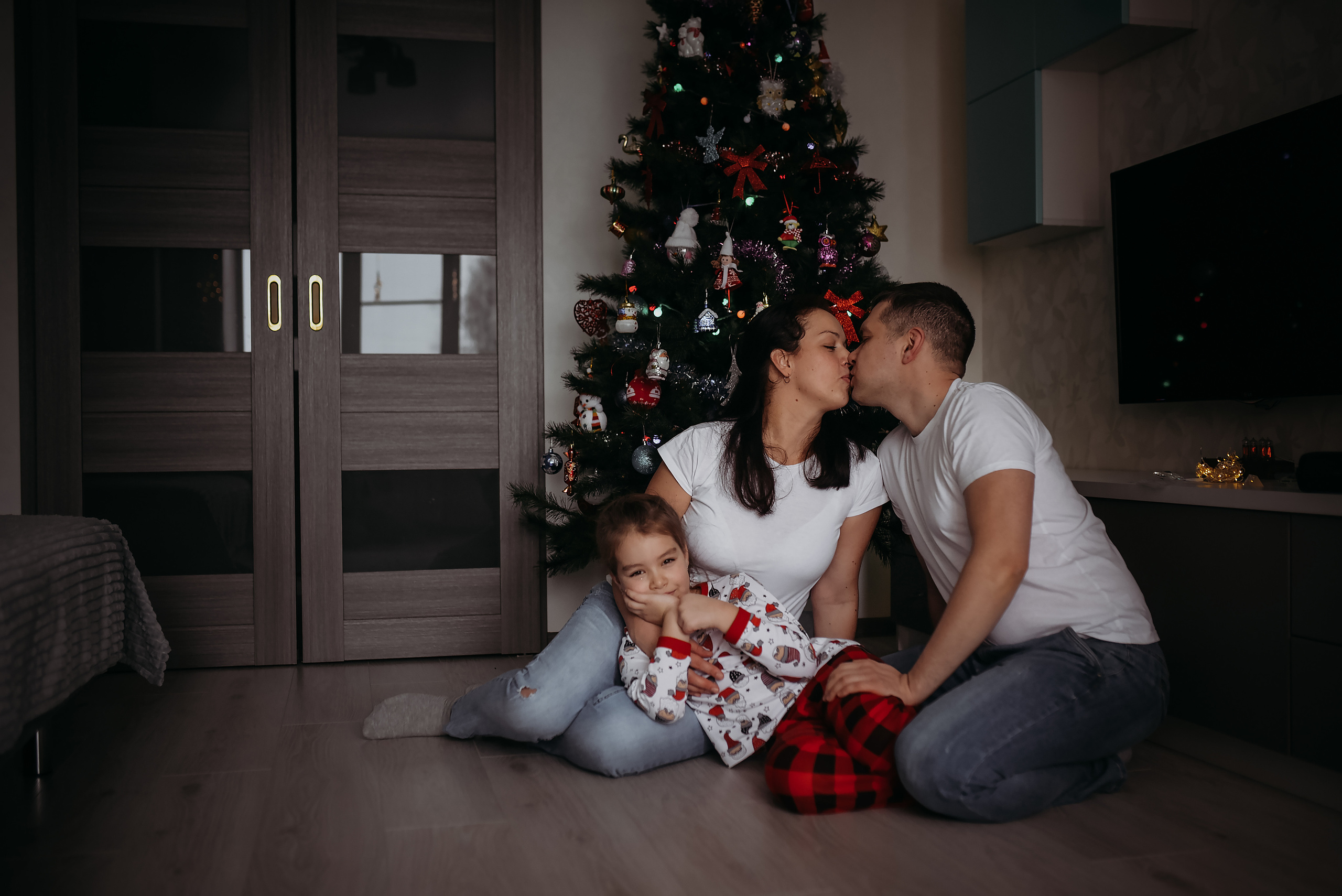 Рождественская история. Семейный фотограф Олеся Батурина Рязань