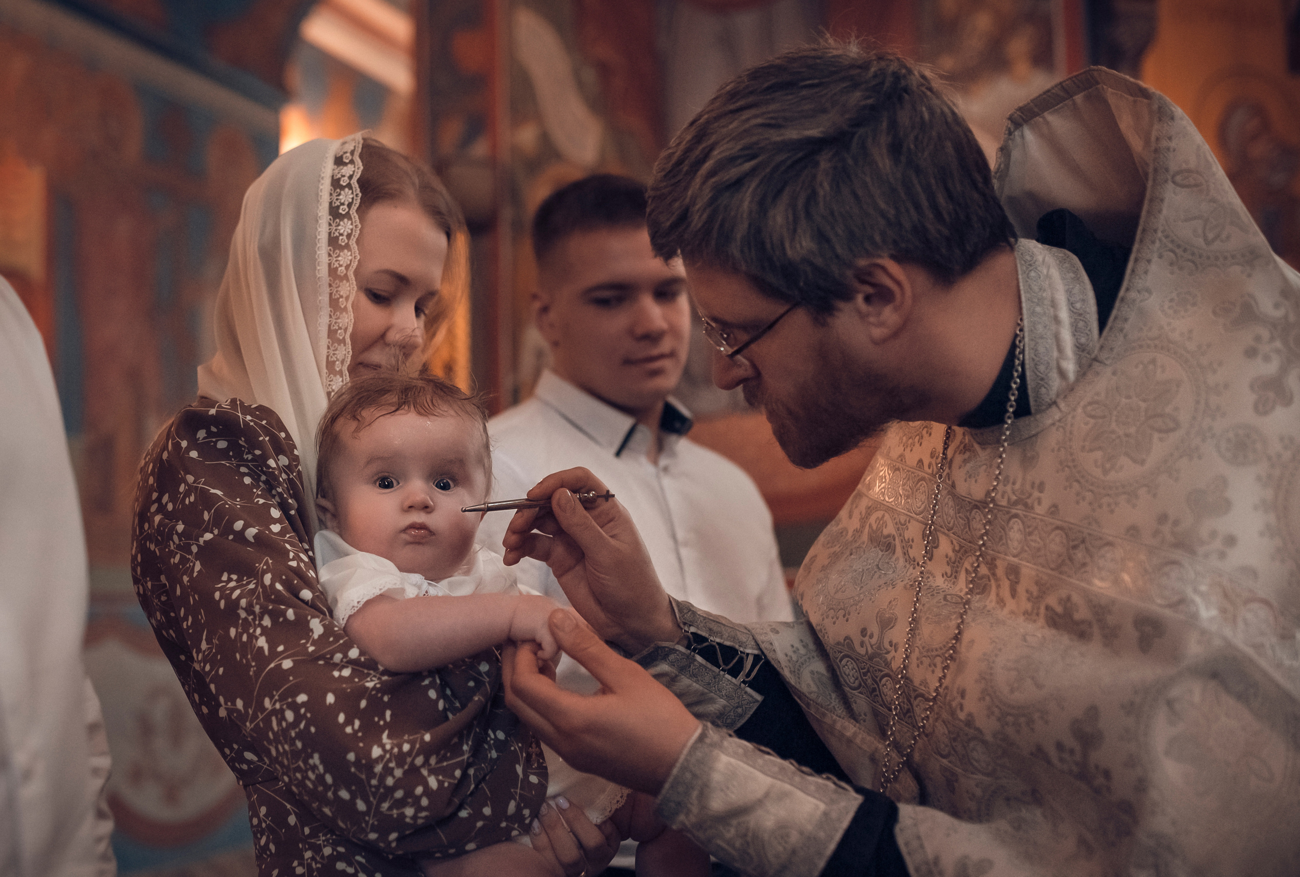 Таинство Крещения Егора. Семейный фотограф Олеся Батурина Рязань