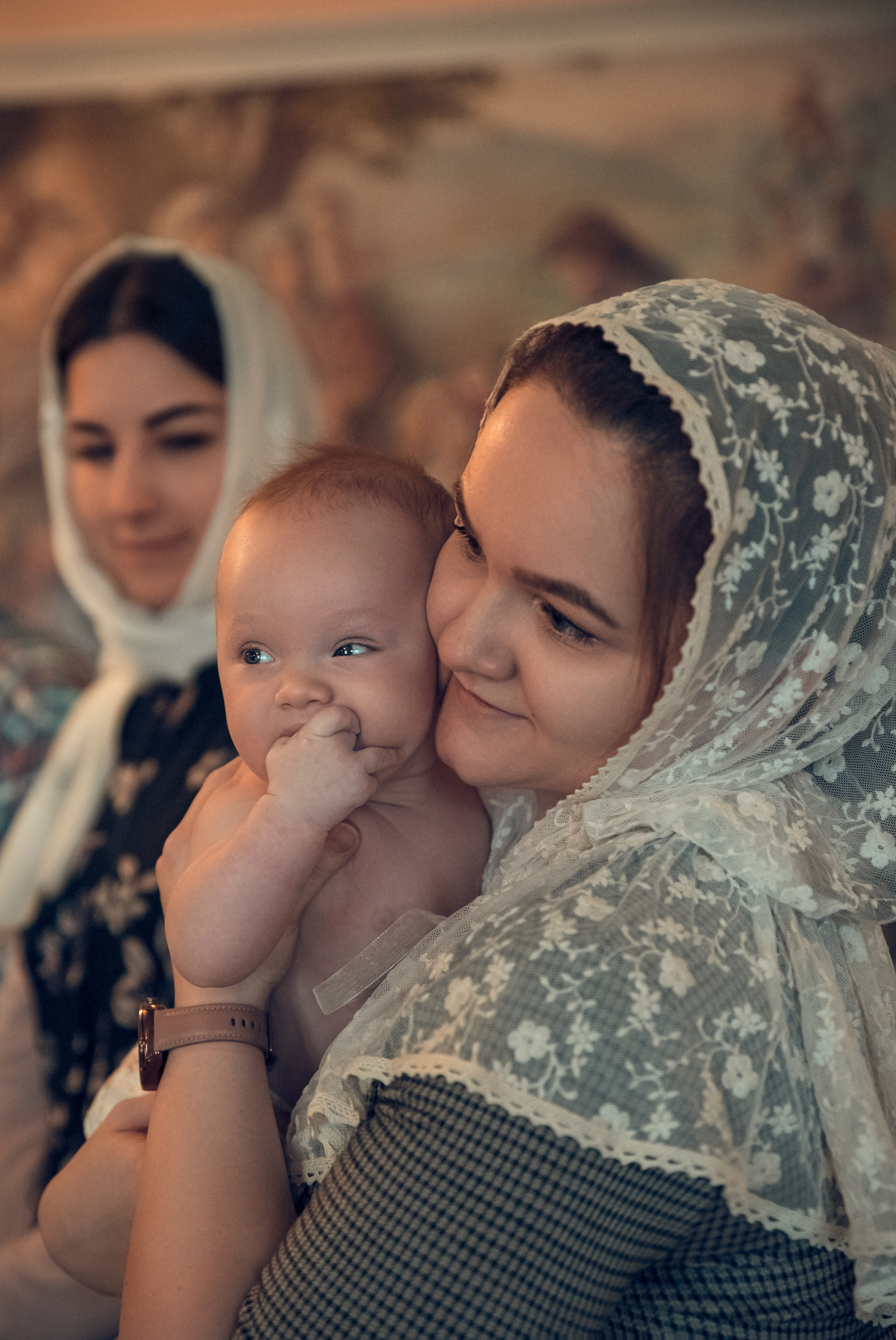 Таинство Крещения Церковь Иоакима и Анны при Борисоглебском соборе. Семейный фотограф Олеся Батурина Рязань