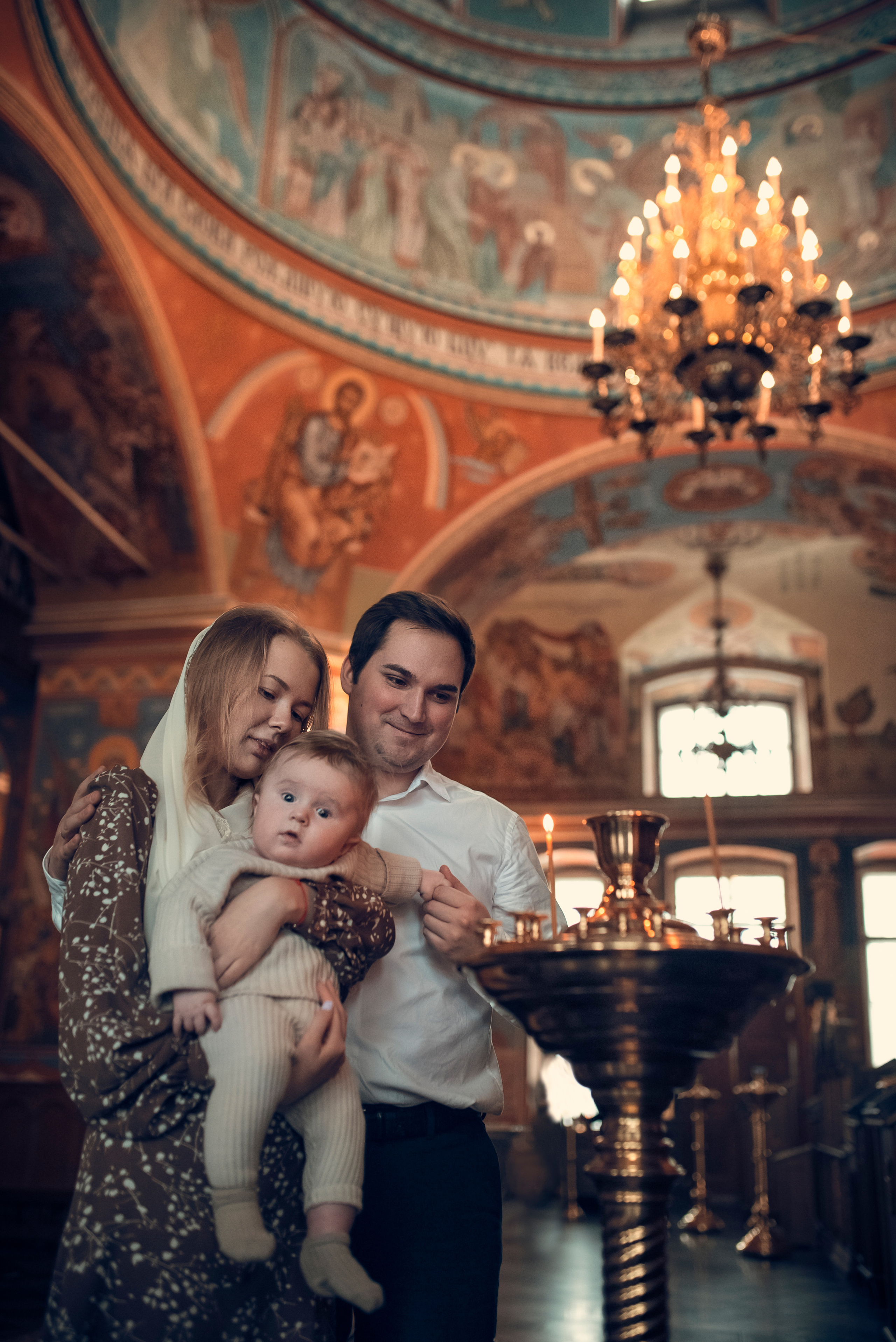 Таинство Крещения Егора. Семейный фотограф Олеся Батурина Рязань