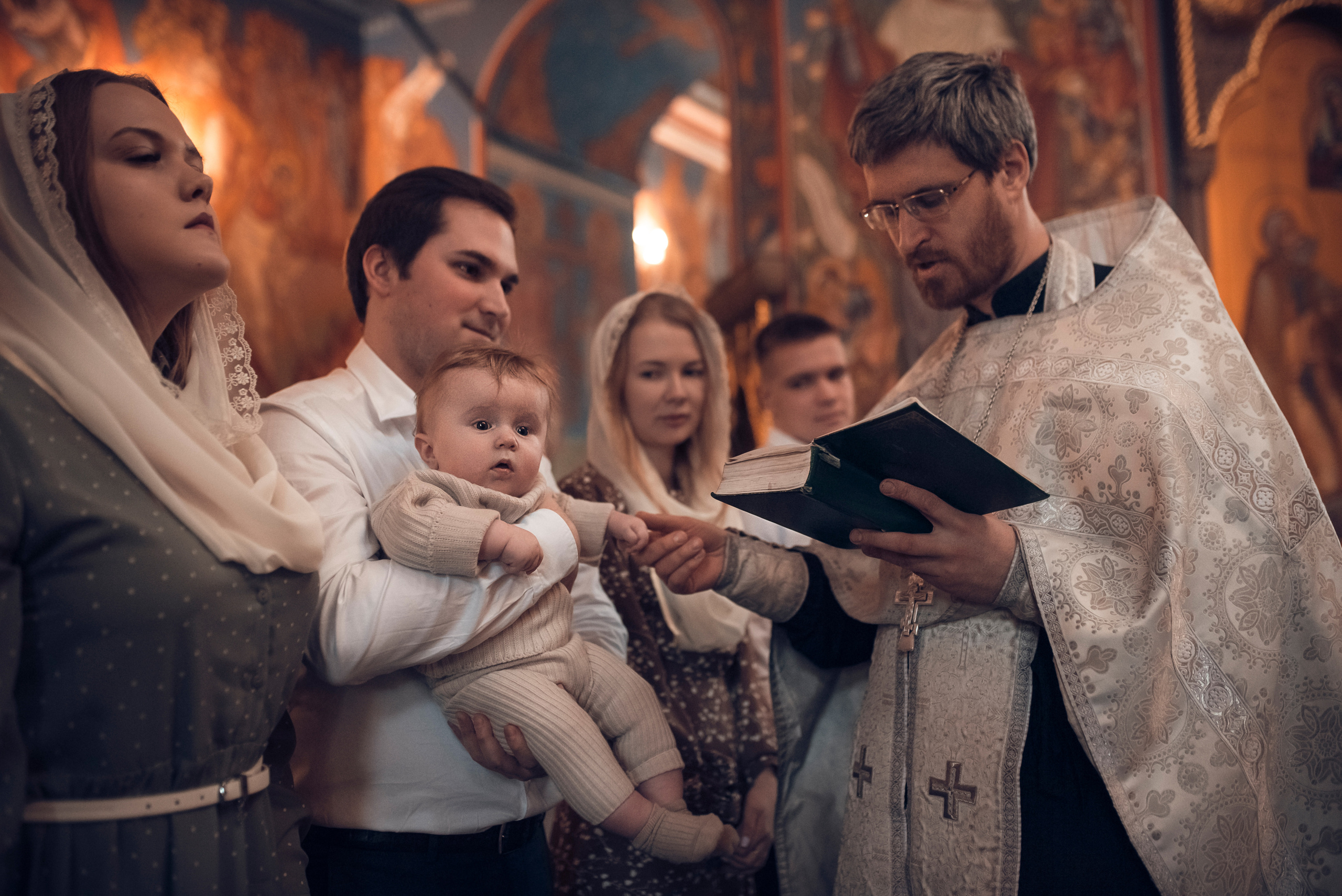 Таинство Крещения Егора. Семейный фотограф Олеся Батурина Рязань