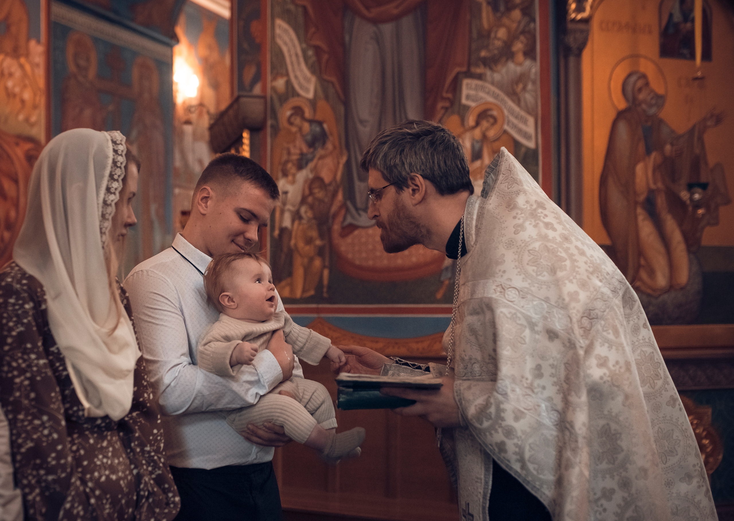 Таинство Крещения Егора. Семейный фотограф Олеся Батурина Рязань