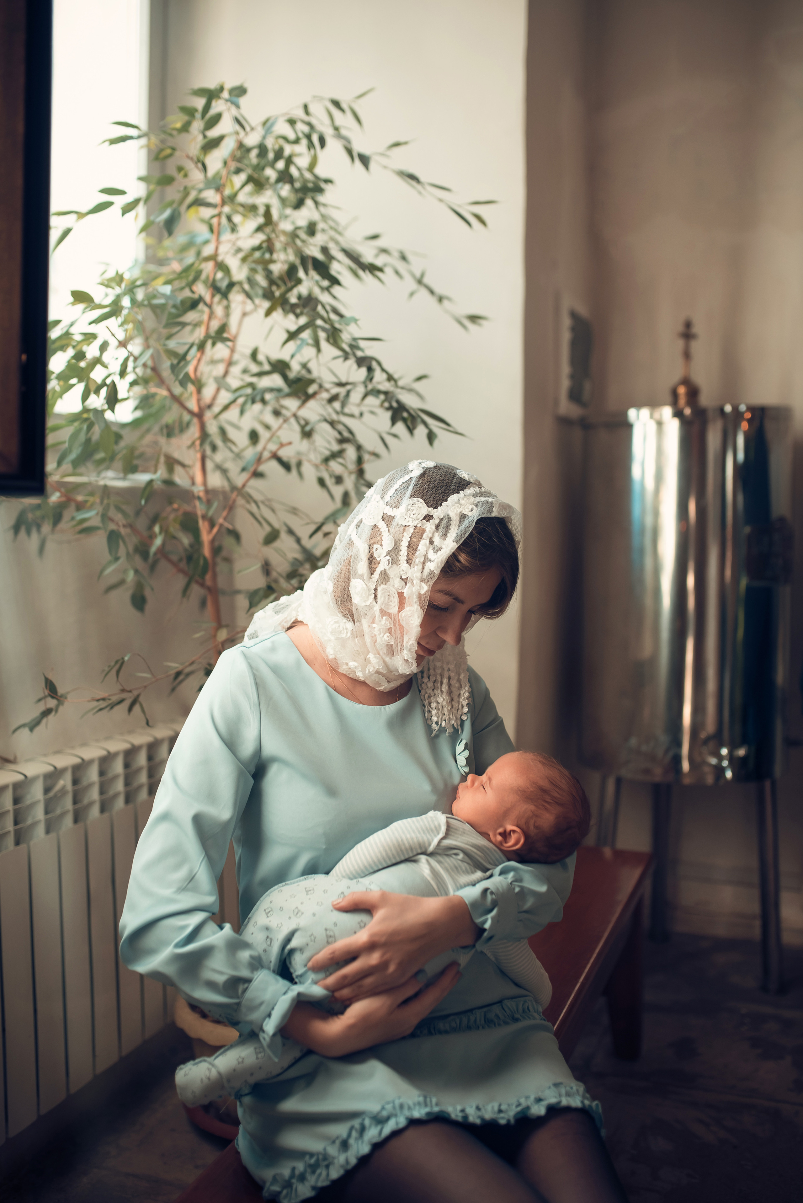 Таинство Крещения Храм Входа Господня в Иерусалим. Семейный фотограф Олеся Батурина Рязань