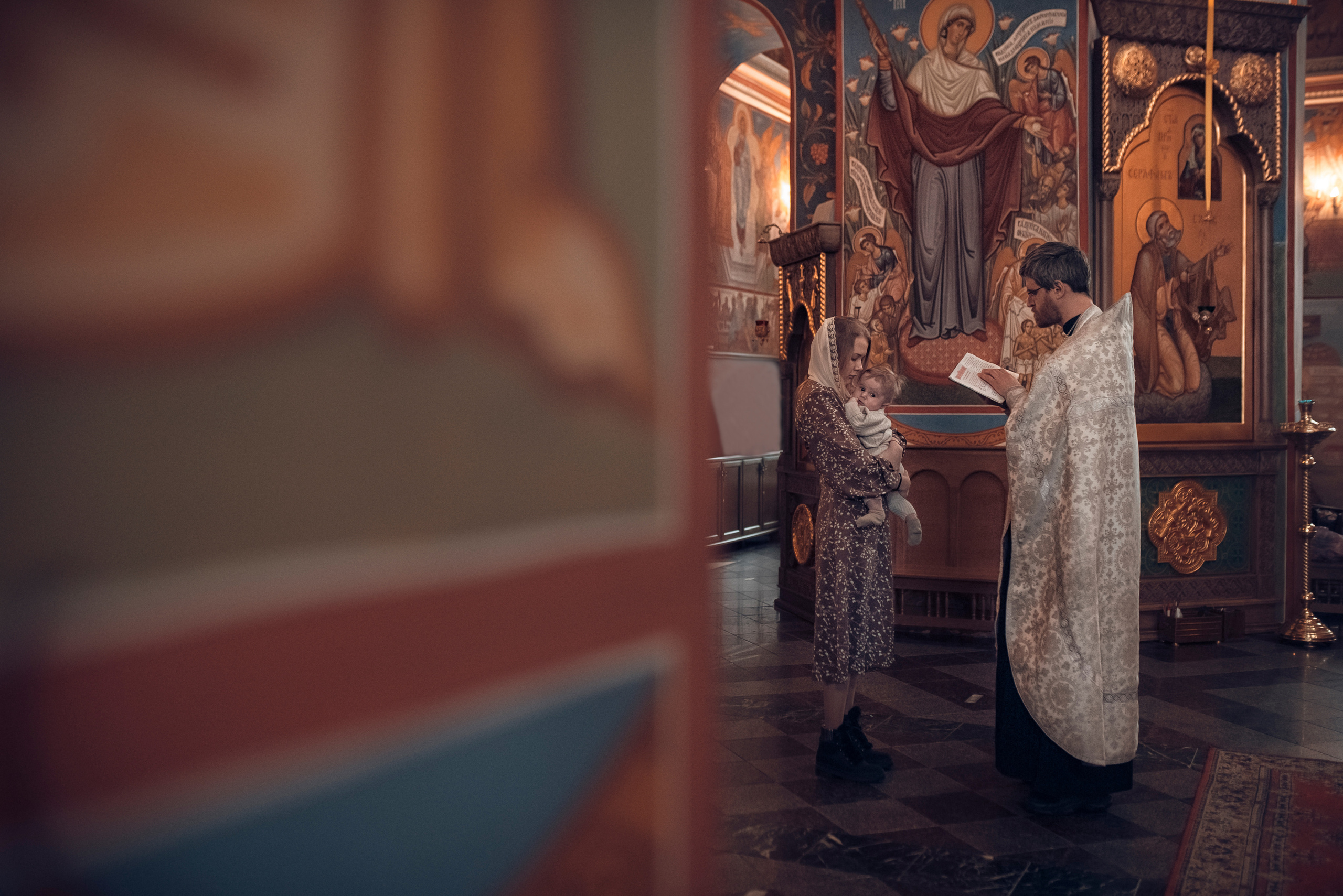 Таинство Крещения Егора. Семейный фотограф Олеся Батурина Рязань