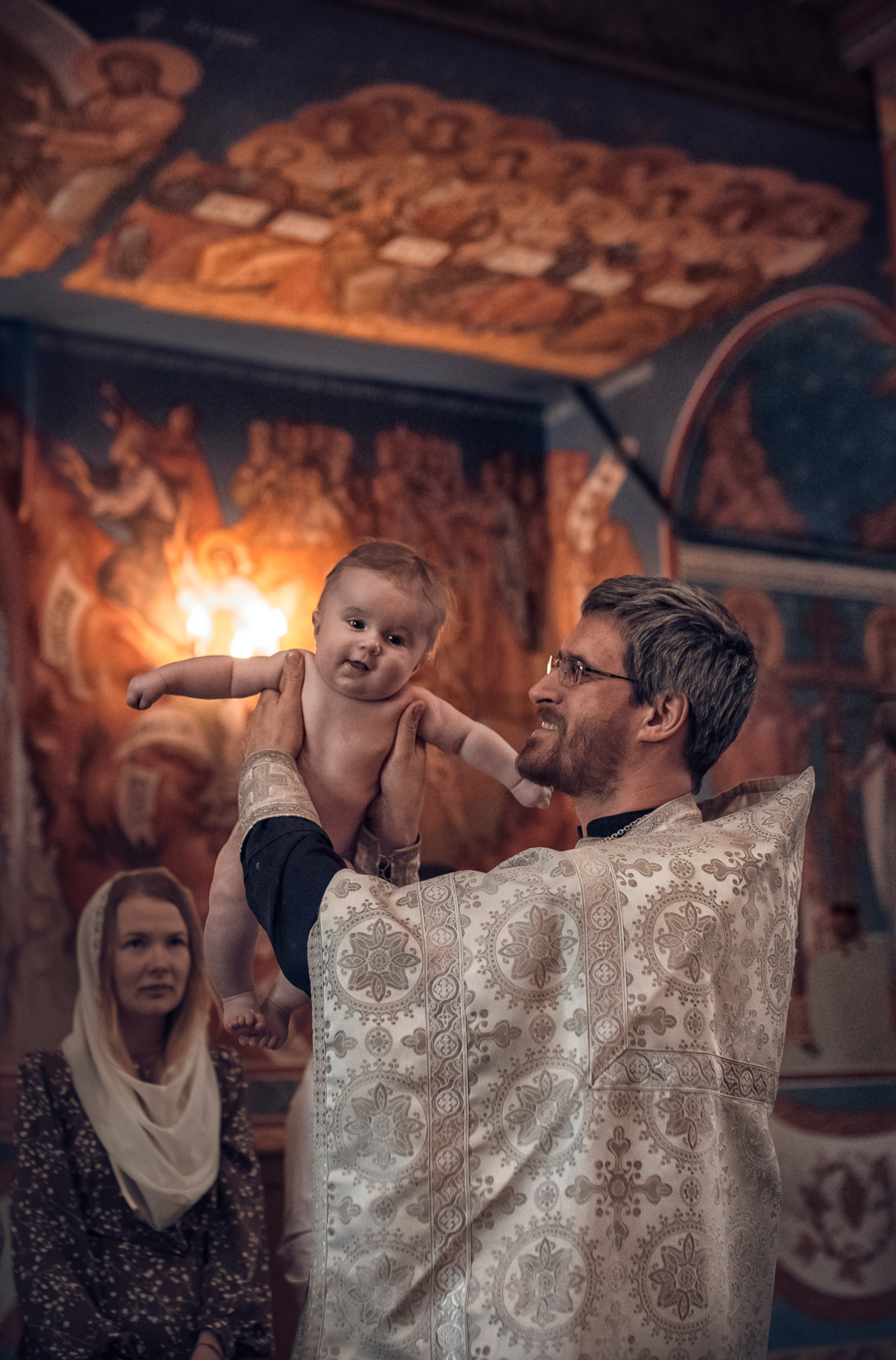 Таинство Крещения Егора. Семейный фотограф Олеся Батурина Рязань