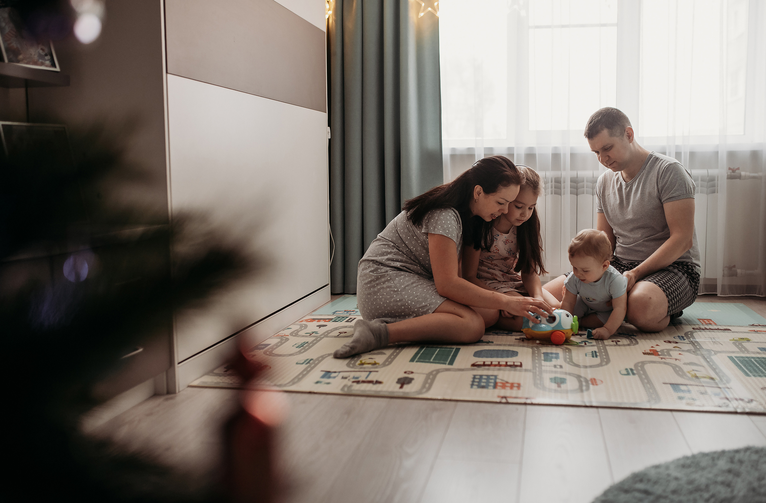Рождественская история. Семейный фотограф Олеся Батурина Рязань