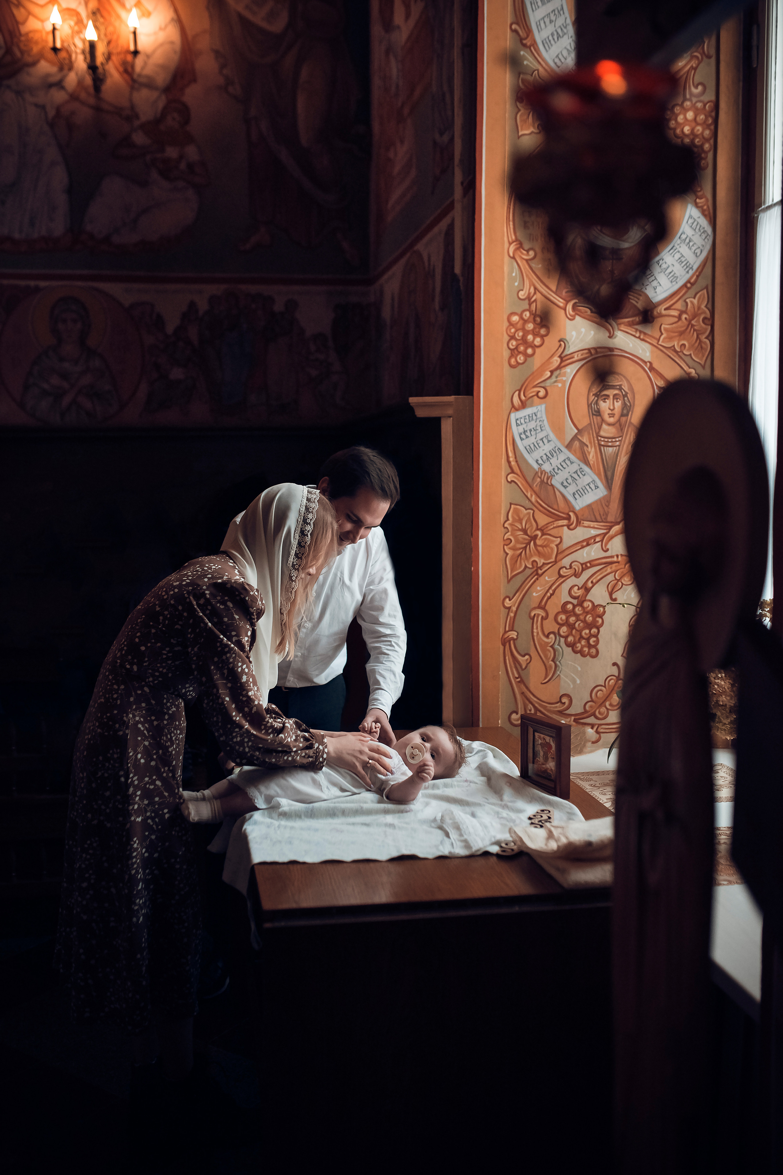 Таинство Крещения Егора. Семейный фотограф Олеся Батурина Рязань