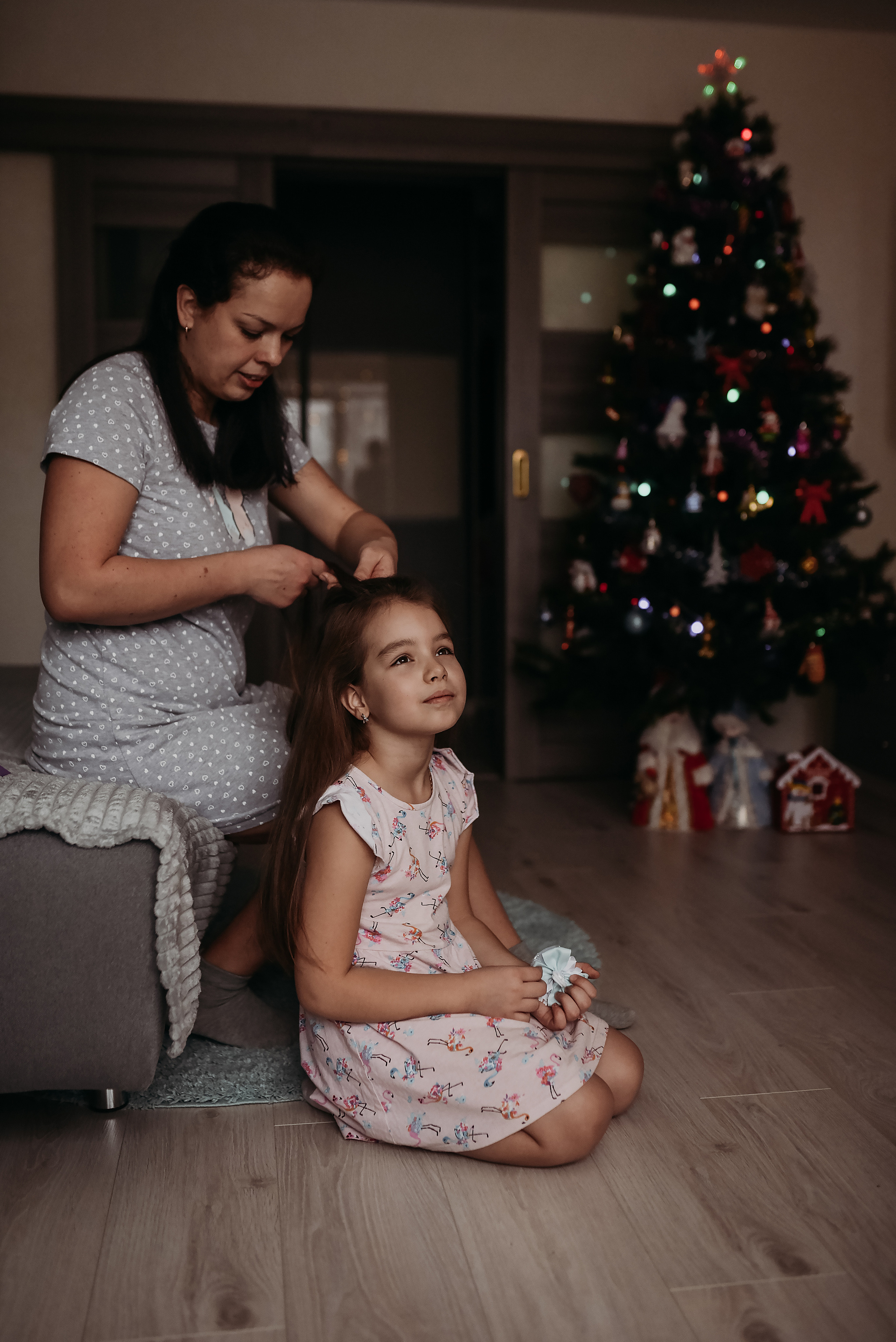 Рождественская история. Семейный фотограф Олеся Батурина Рязань