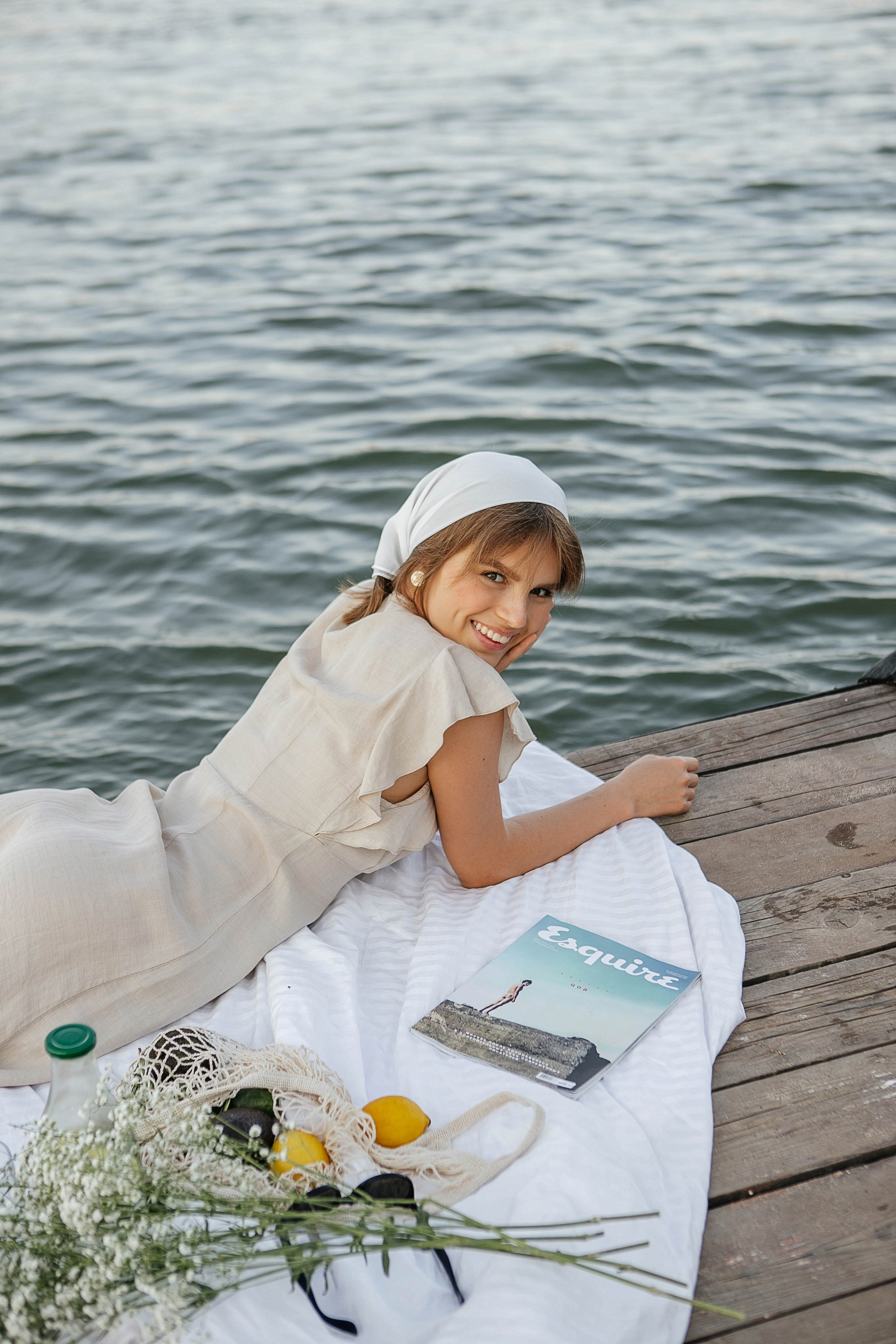 Анастасия у реки. Фотограф Санкт-Петербург Раднаева Юлия