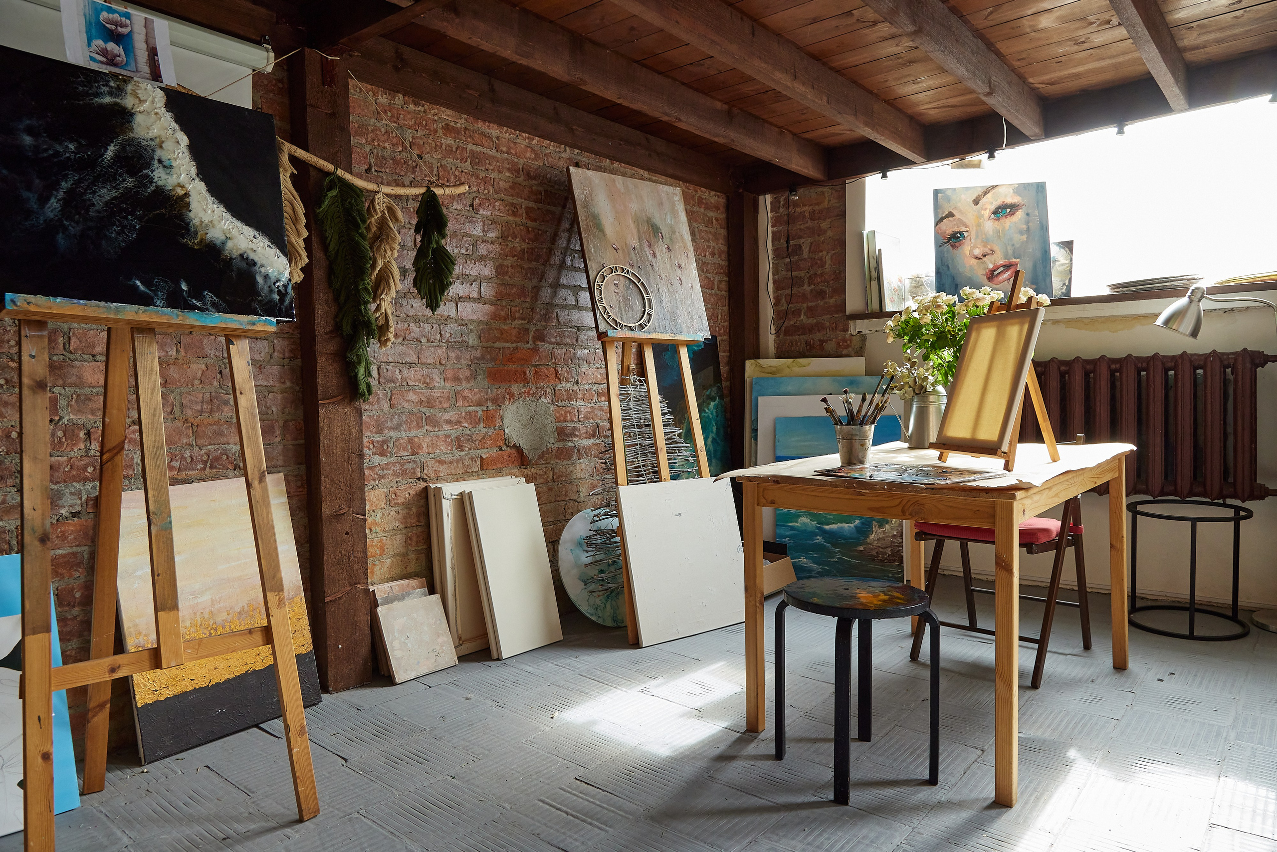 Творческая студия для взрослых Loft room. Фотограф Анастасия Леонтьева Санкт-Петербург