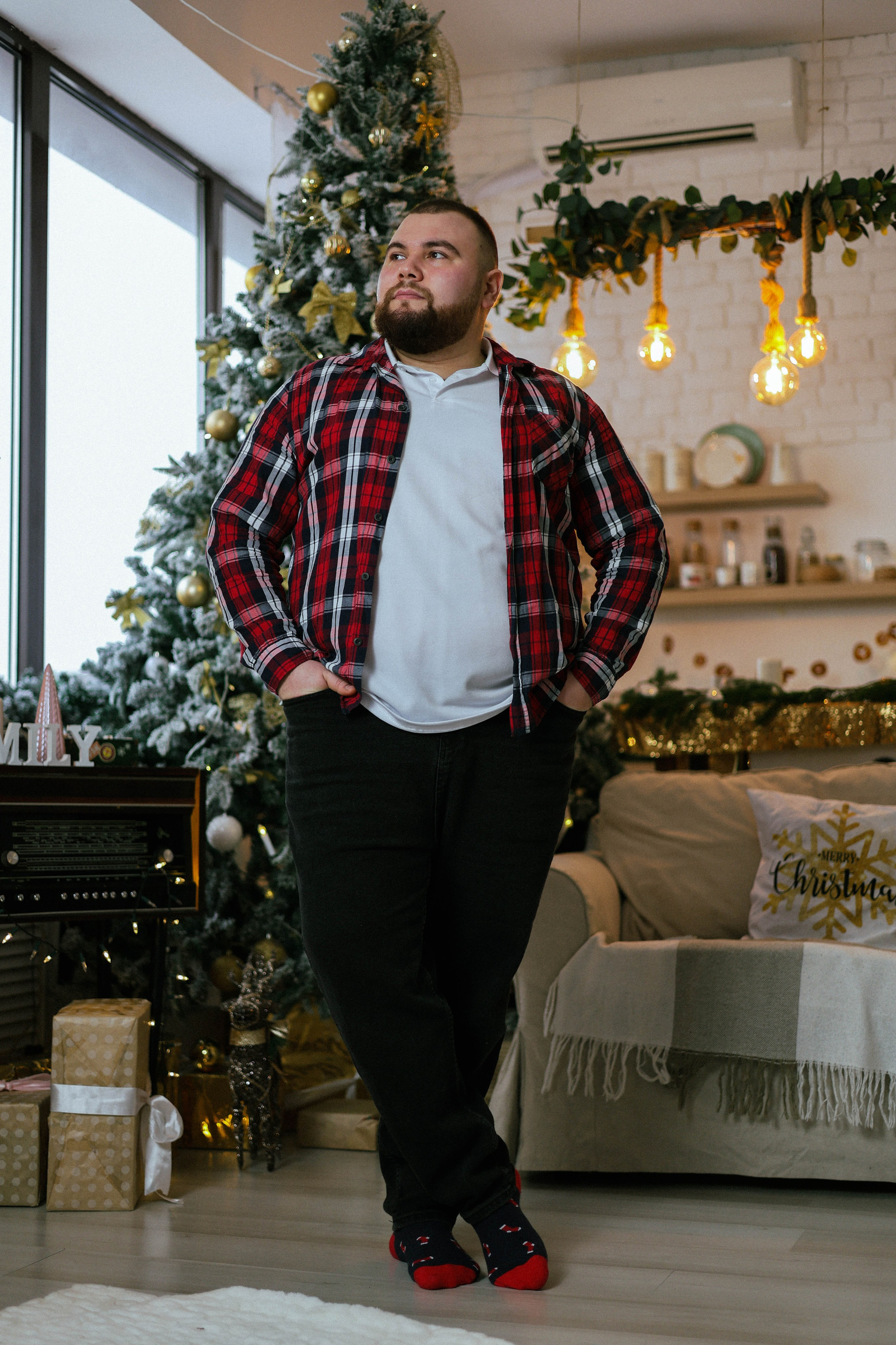 Новогодняя история «Валентина и ее семья». Фотограф в Москве Анастасия Калинина