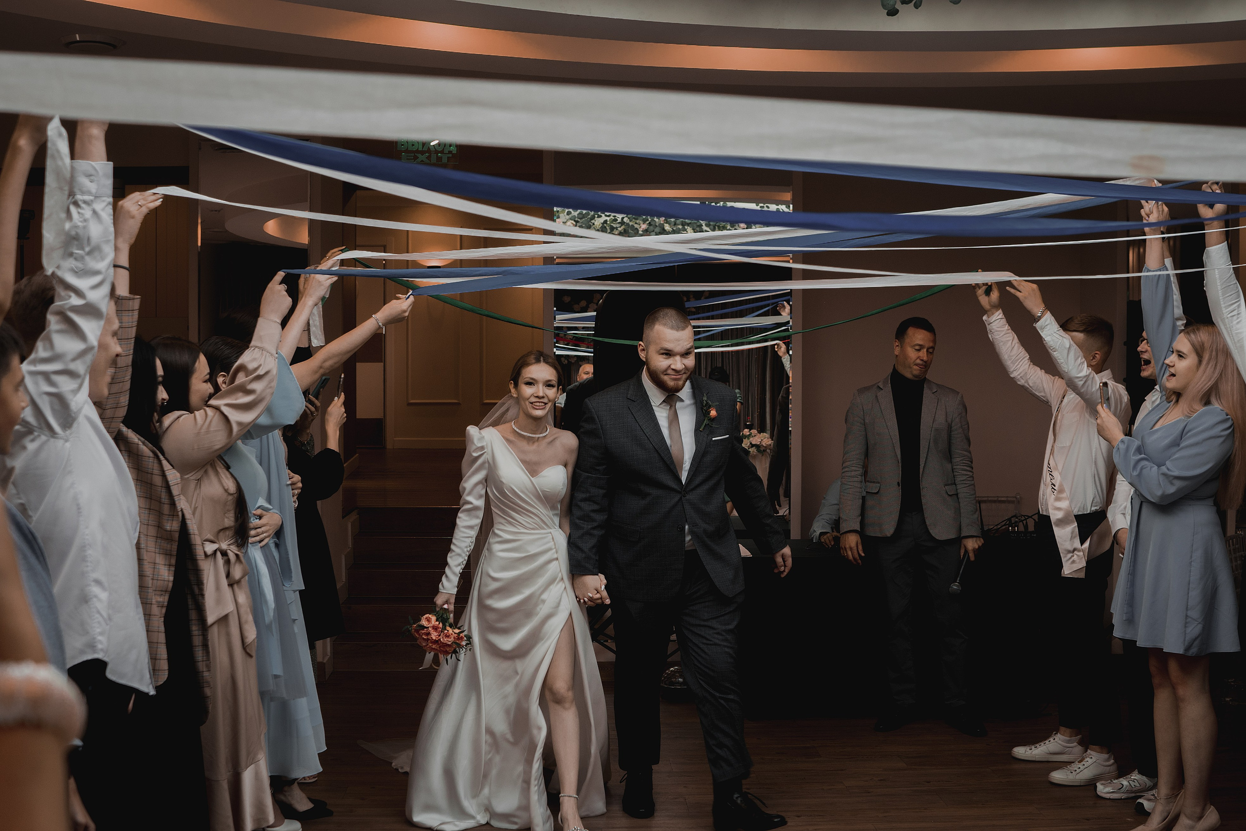 Фотосессия свадебного банкета. Банкетный зал Мезон в Екатеринбурге