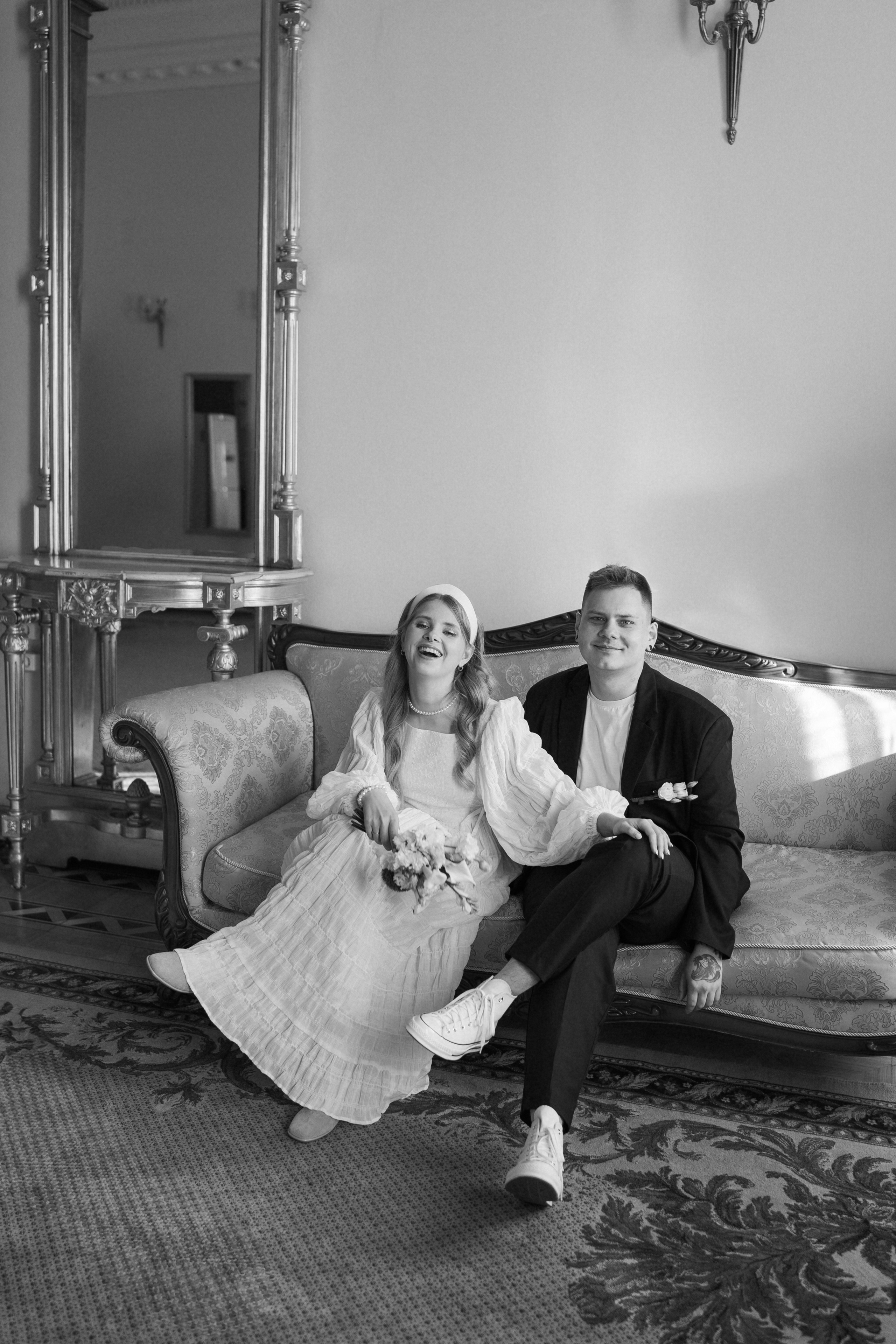 Любовь во 2-м Дворце Бракосочетания. Фотограф в Санкт-Петербурге — Лучина Екатерина