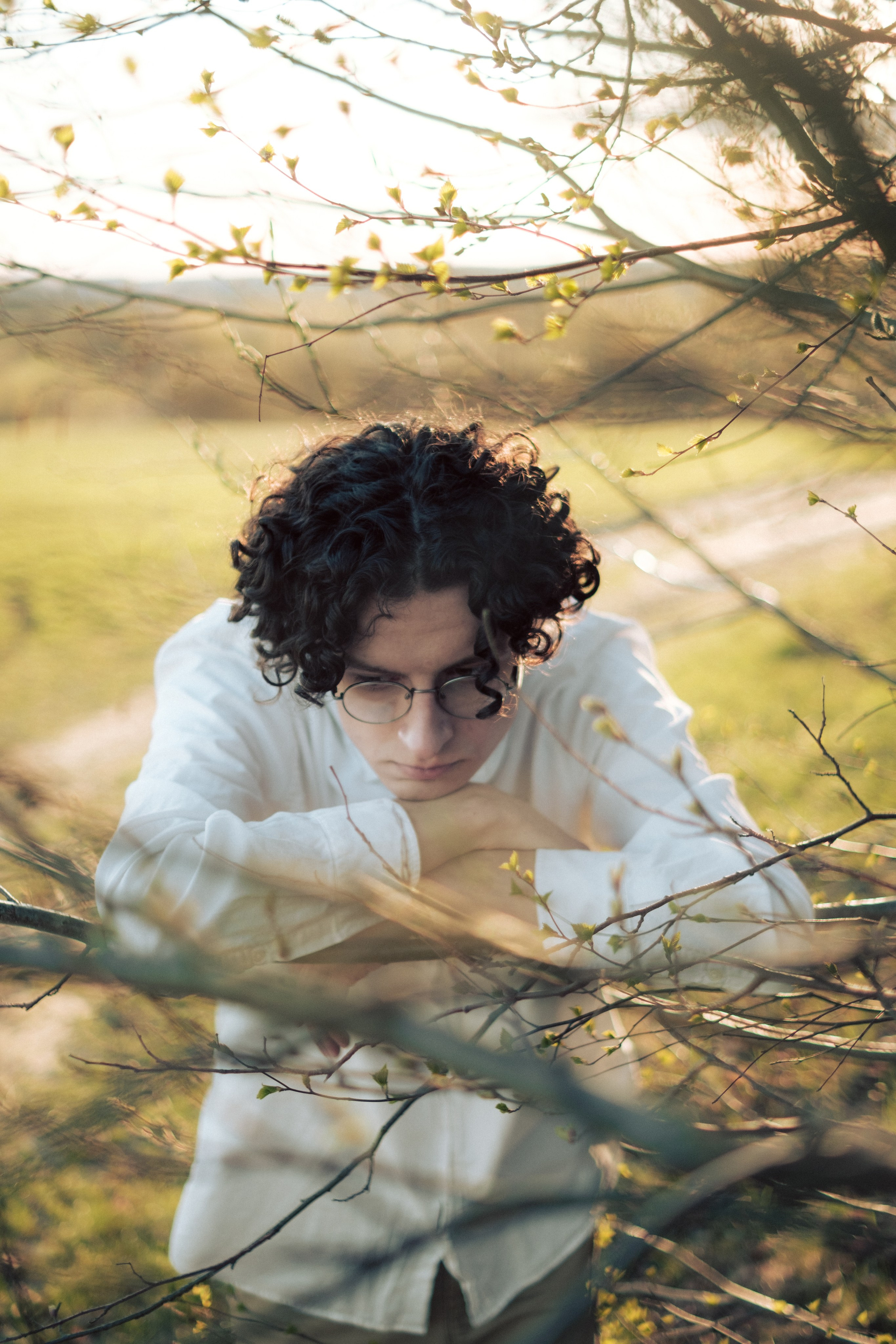 Андрей. Съёмка в поле. Lickord