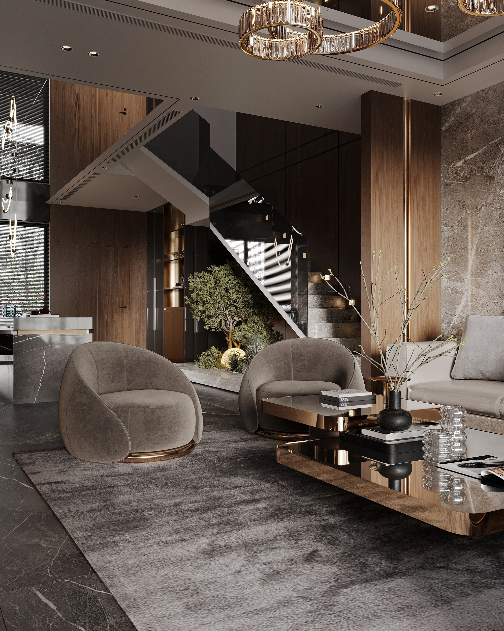 Базовые интерьеры для предметной визуализации. Королёва Анастасия | 3D визуализатор