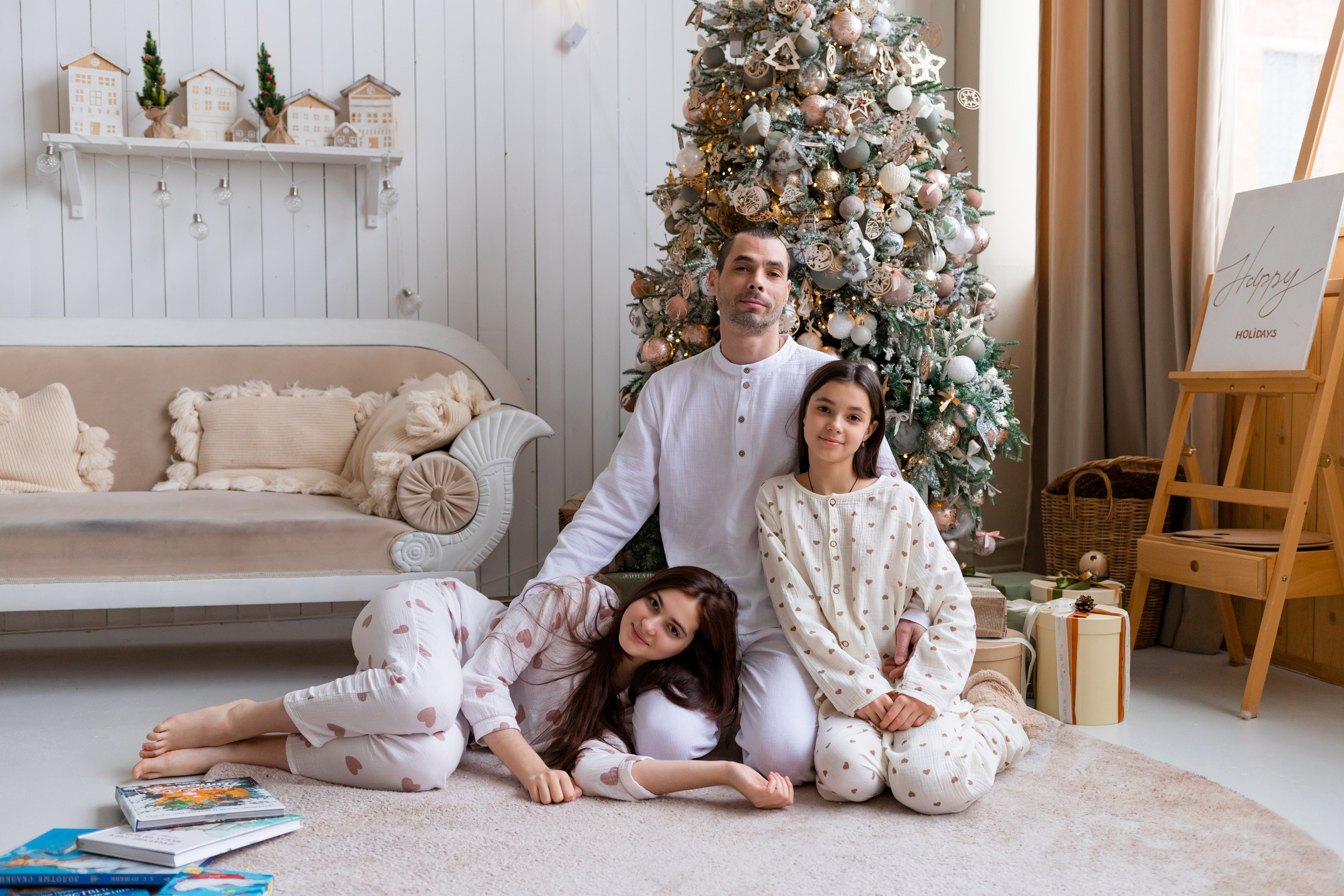 СЕМЕЙНЫЙ НОВЫЙ ГОД. Семейный Фотограф в Санкт-Петербурге Пушкин Анастасия Дьяконенкова