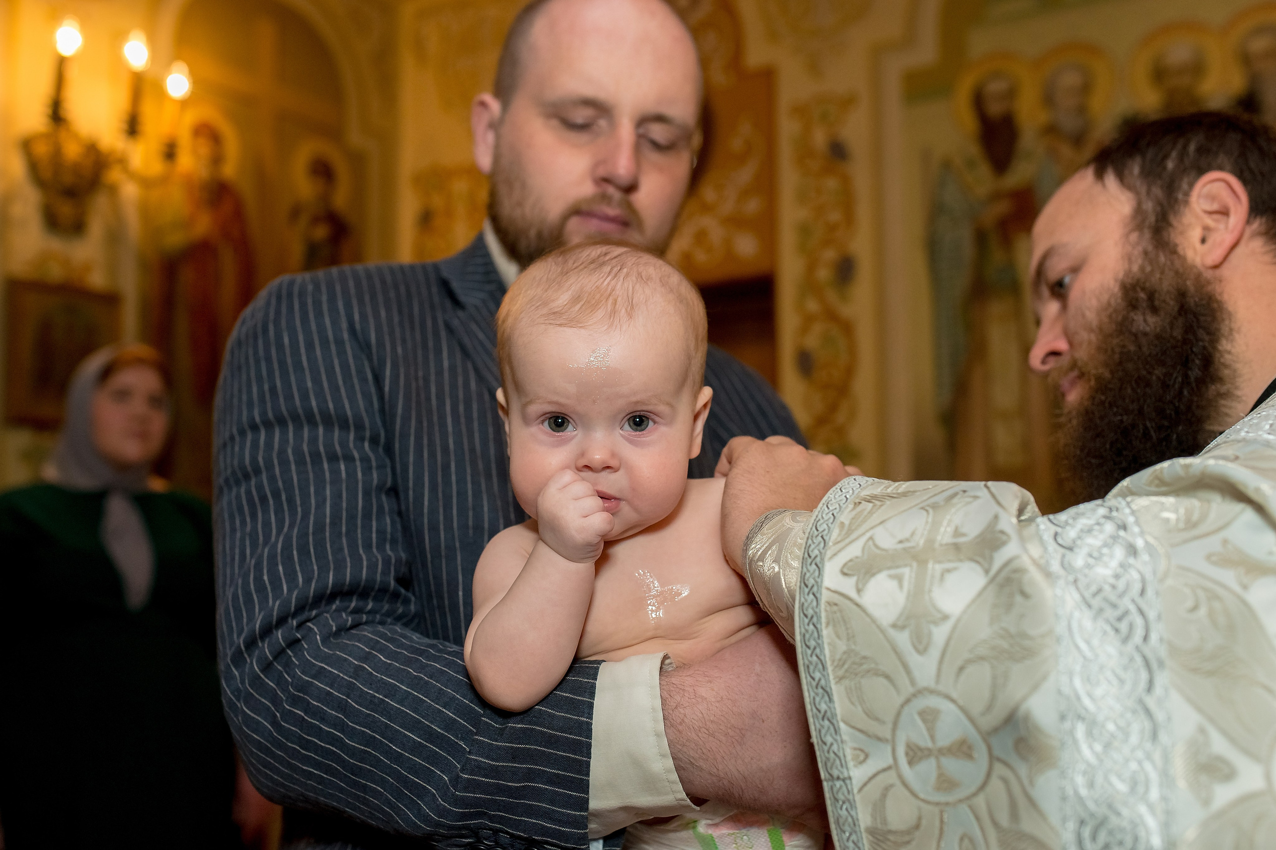 Крещение в Тропарёво. Фотограф Владимир Артамонов