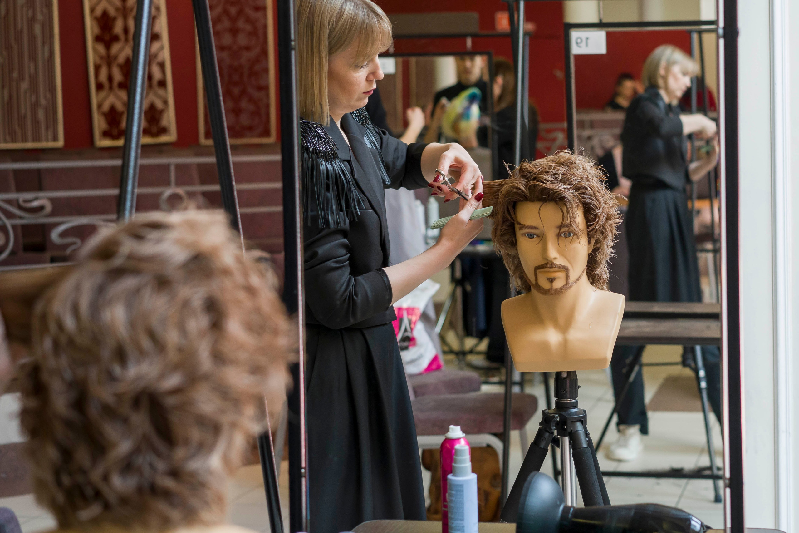 Парикмахерское искусство. Фотограф в Санкт-Петербурге. Репортажная и все съёмки для бизнеса