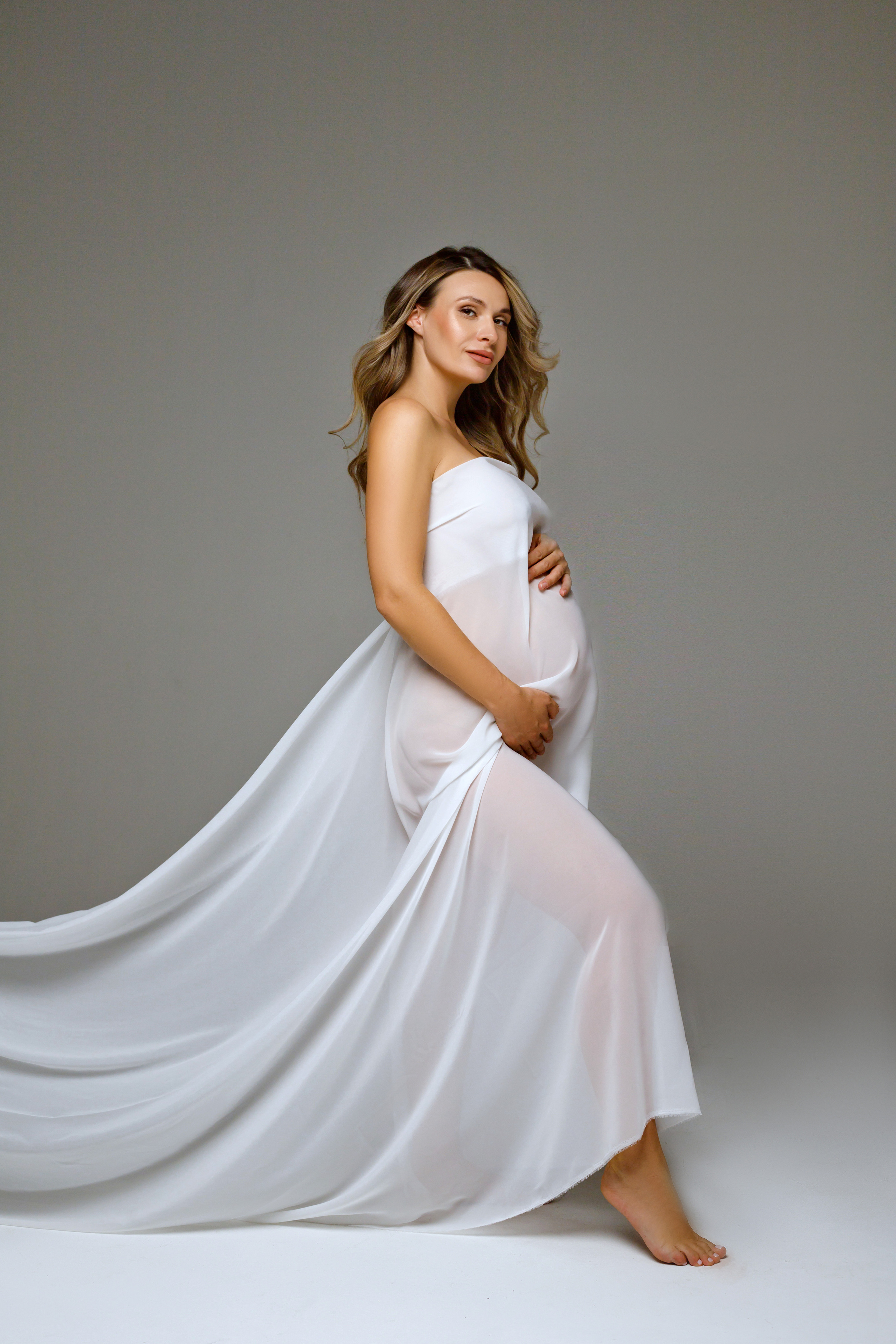 Стильно. Нежно. Летяще. Беременные съёмки. Фотограф беременности Анна Штельвах