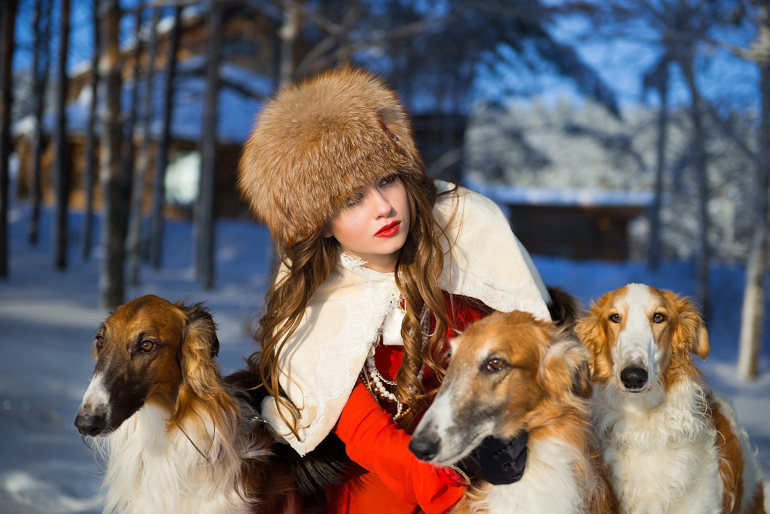 Ира. Сибирская красавица. Фотограф Екатерина Олешко