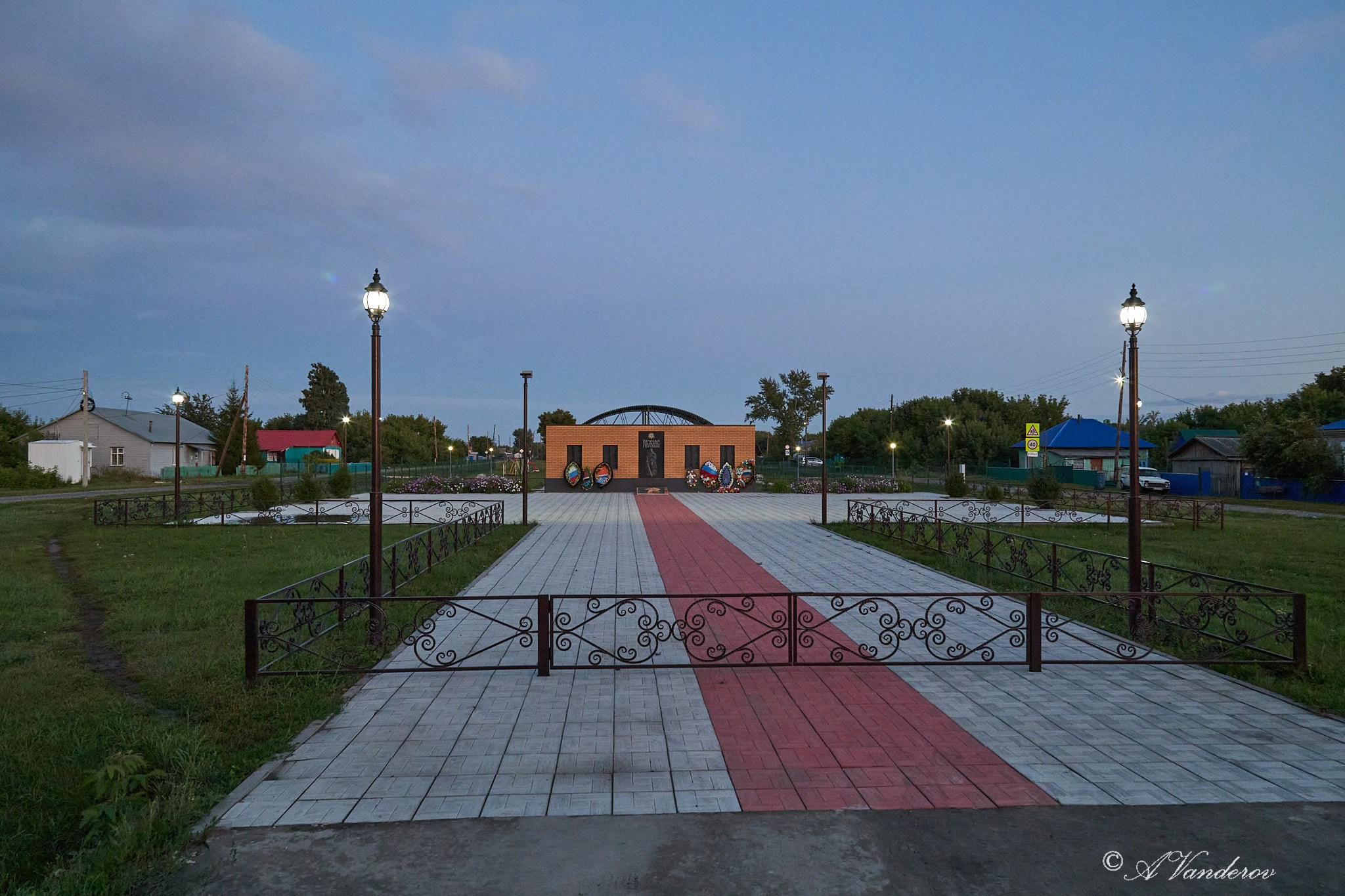 Село Савкино Баганского района Новосибирской области. Фотограф Омск | Александр Вандеров