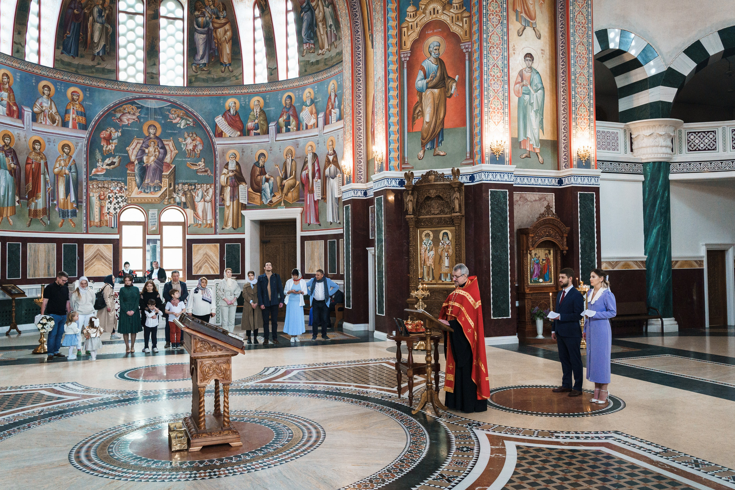 Венчание Вадима и Ларисы. Главная