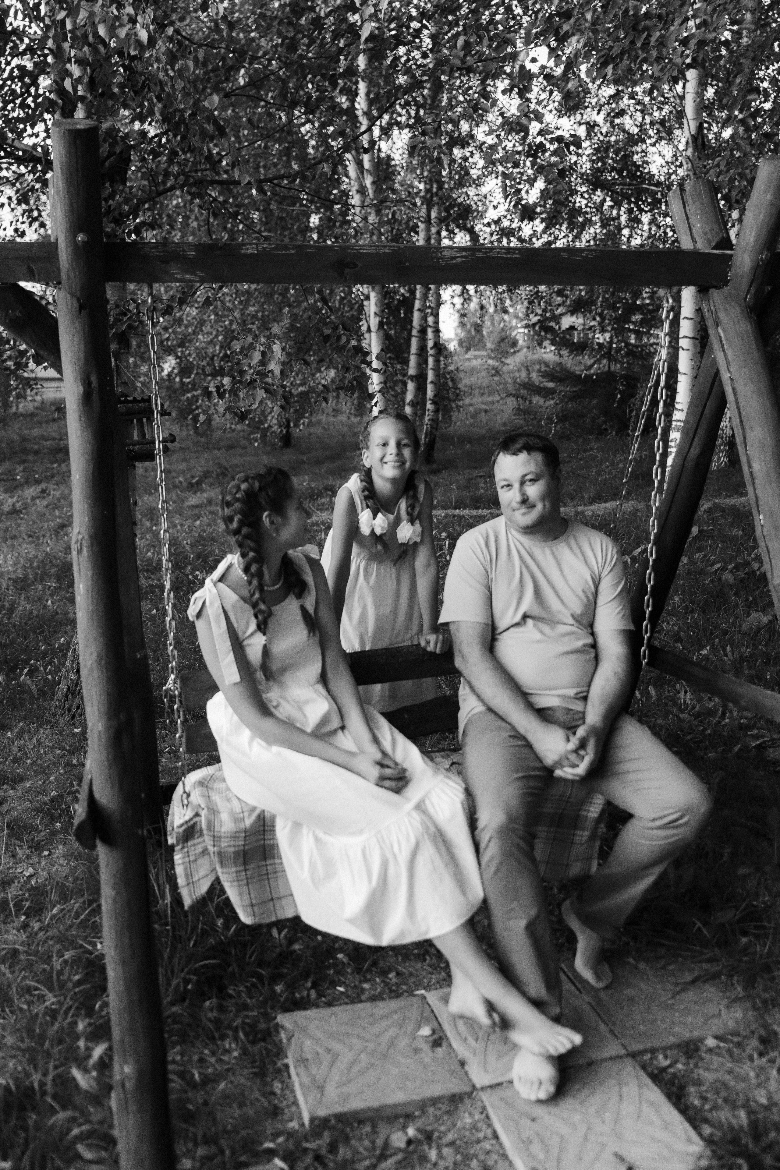 Олег, Вика, Варя, Маша и Тима. Семейный фотограф • Домашние съемки в Нижнем Новгороде