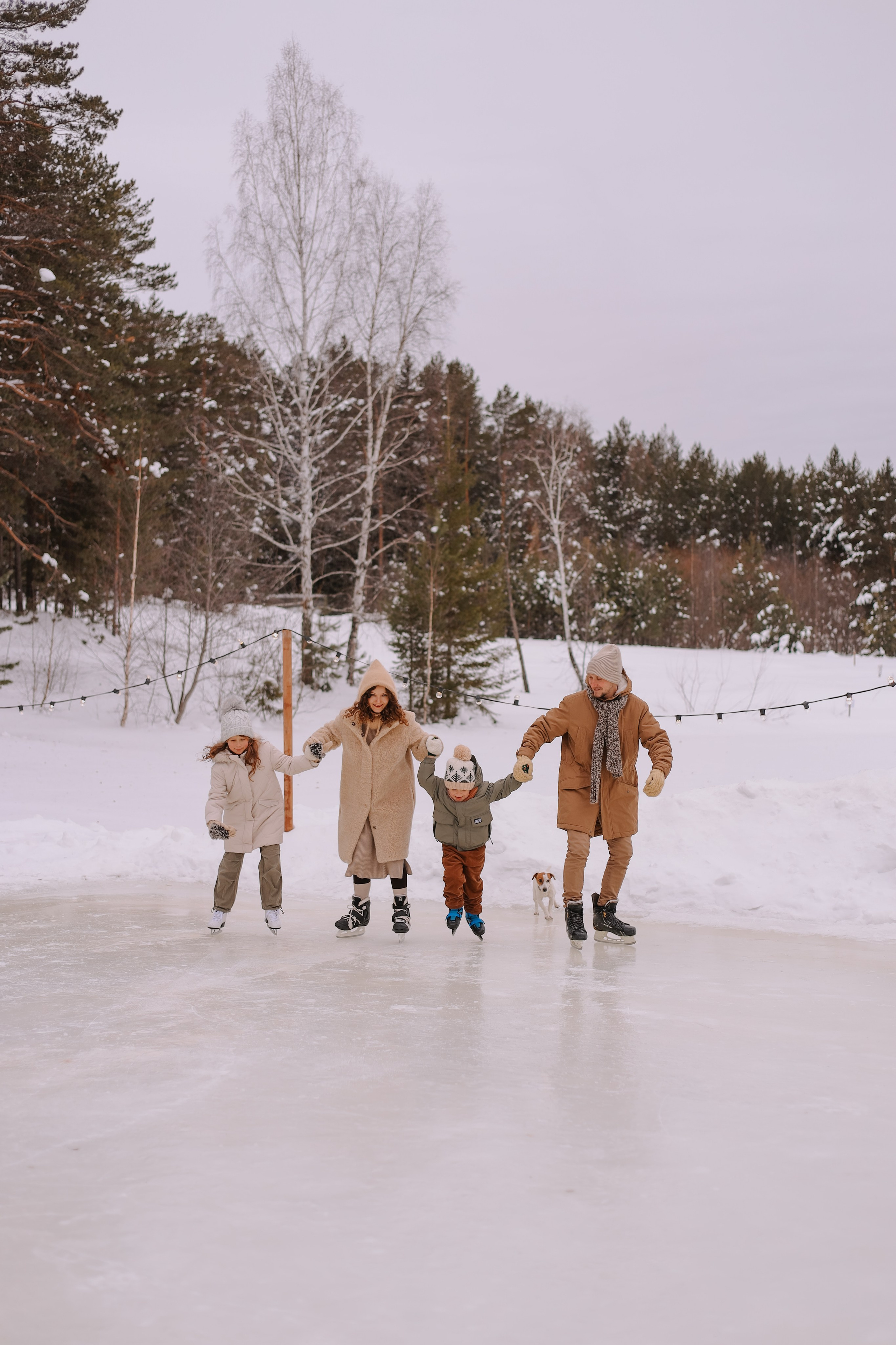Семья, домик, зима. Marina Shakirova Photography