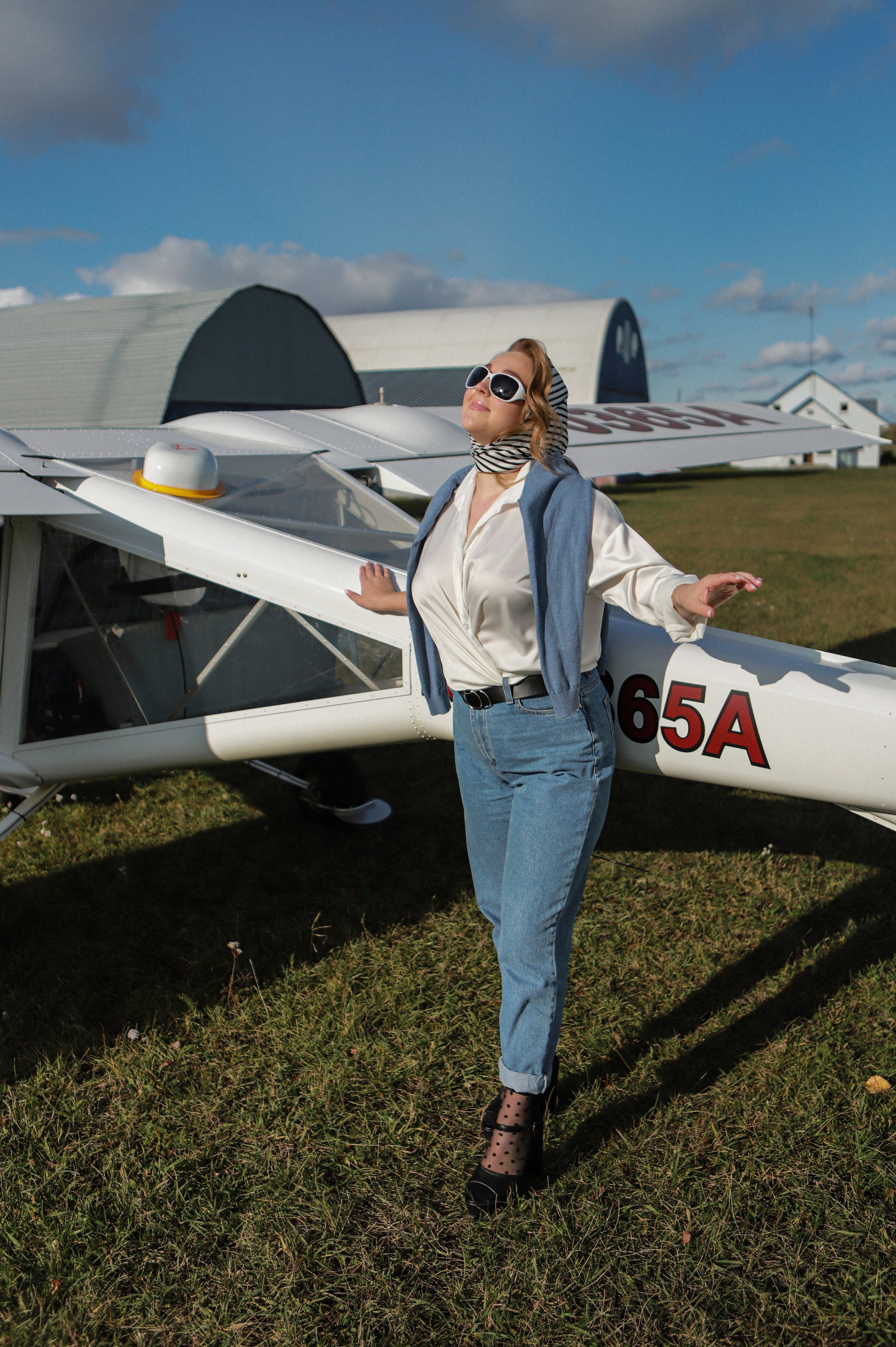 Фотопроект - Небо, самолет и я. Семейный и женский фотограф Кемерово Мария Степ